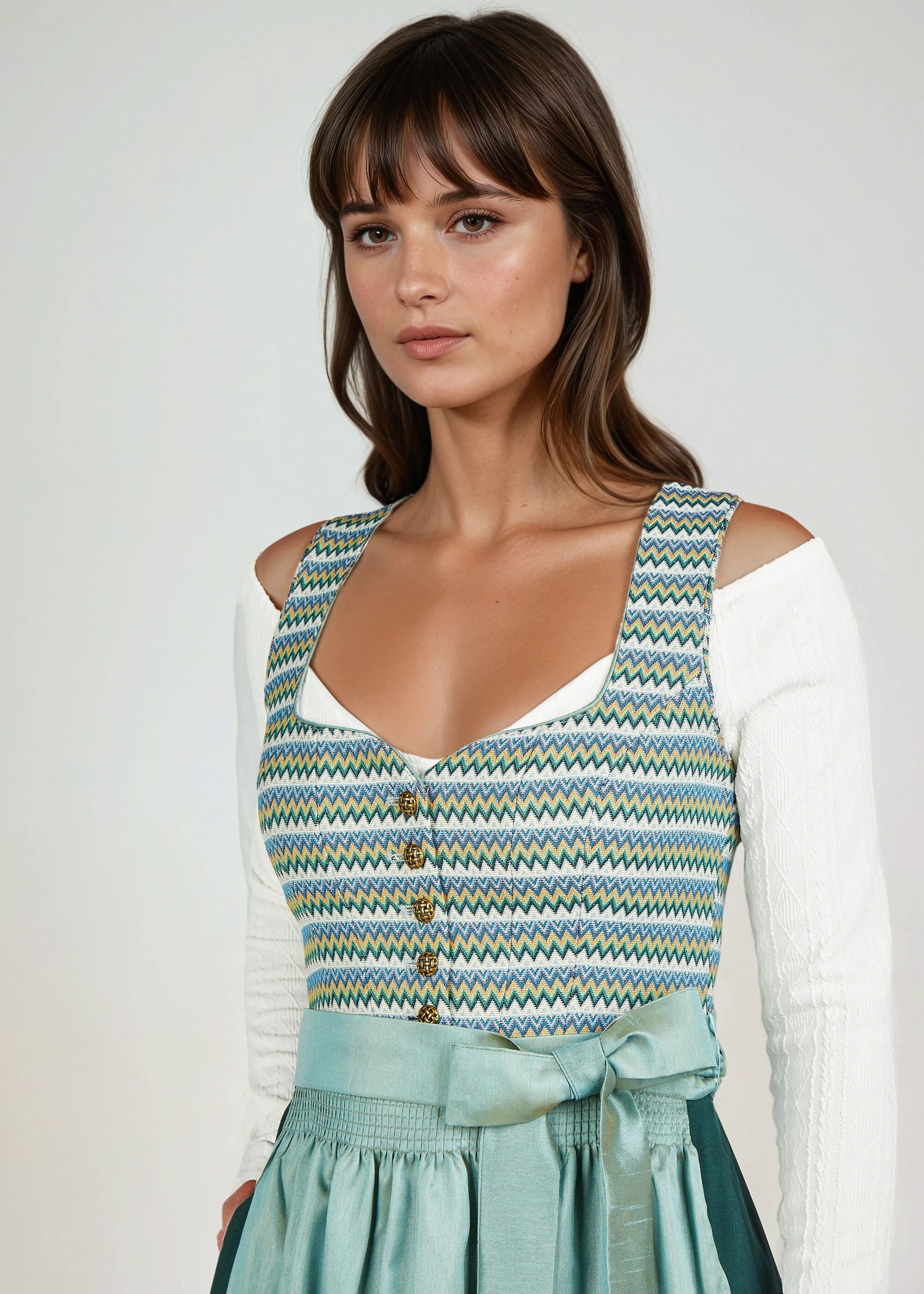 Spieth & Wensky Dirndl Gerome leichter Creperock