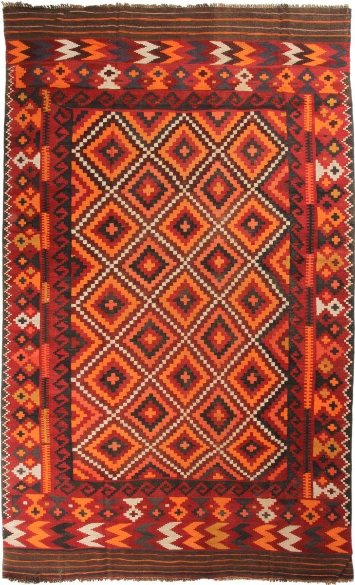 Orientteppich Kelim Afghan Antik 241x503 Handgewebter Orientteppich Läufer, Nain Trading, rechteckig, Höhe: 3 mm