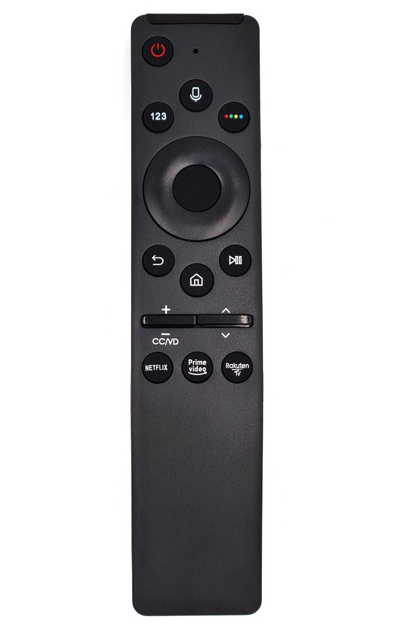 Alltro Ersatz Fernbedienung für Alle Samsung Smart LED QLED LCD TV Fernbedienung (mit Sprachfunktion / NetFlix Prime Video Rakuten TV)