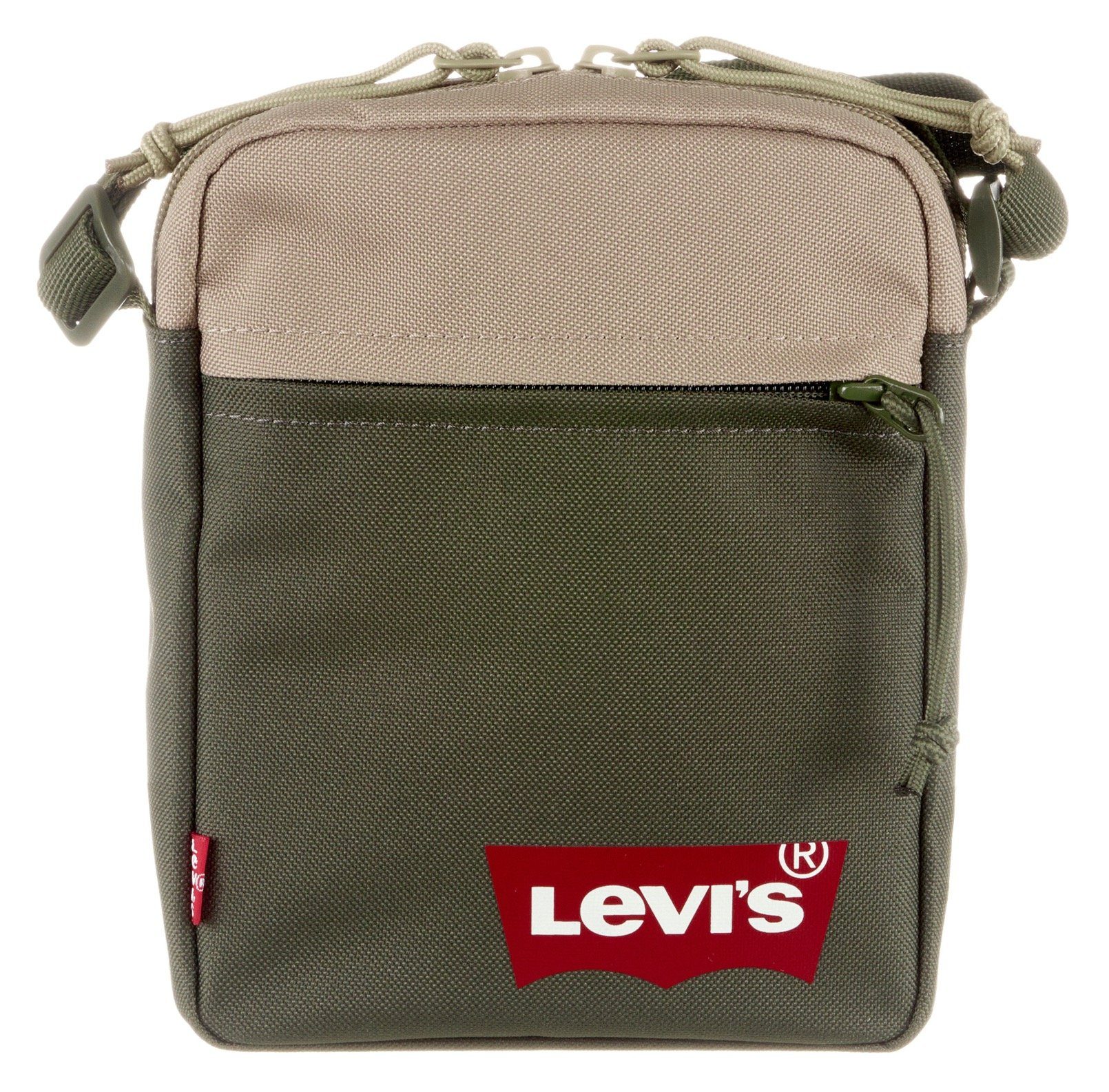 Levi's® Umhängetasche MINI CROSSBODY SOLID (RED BATWING), modische Mini Bag Schultertasche