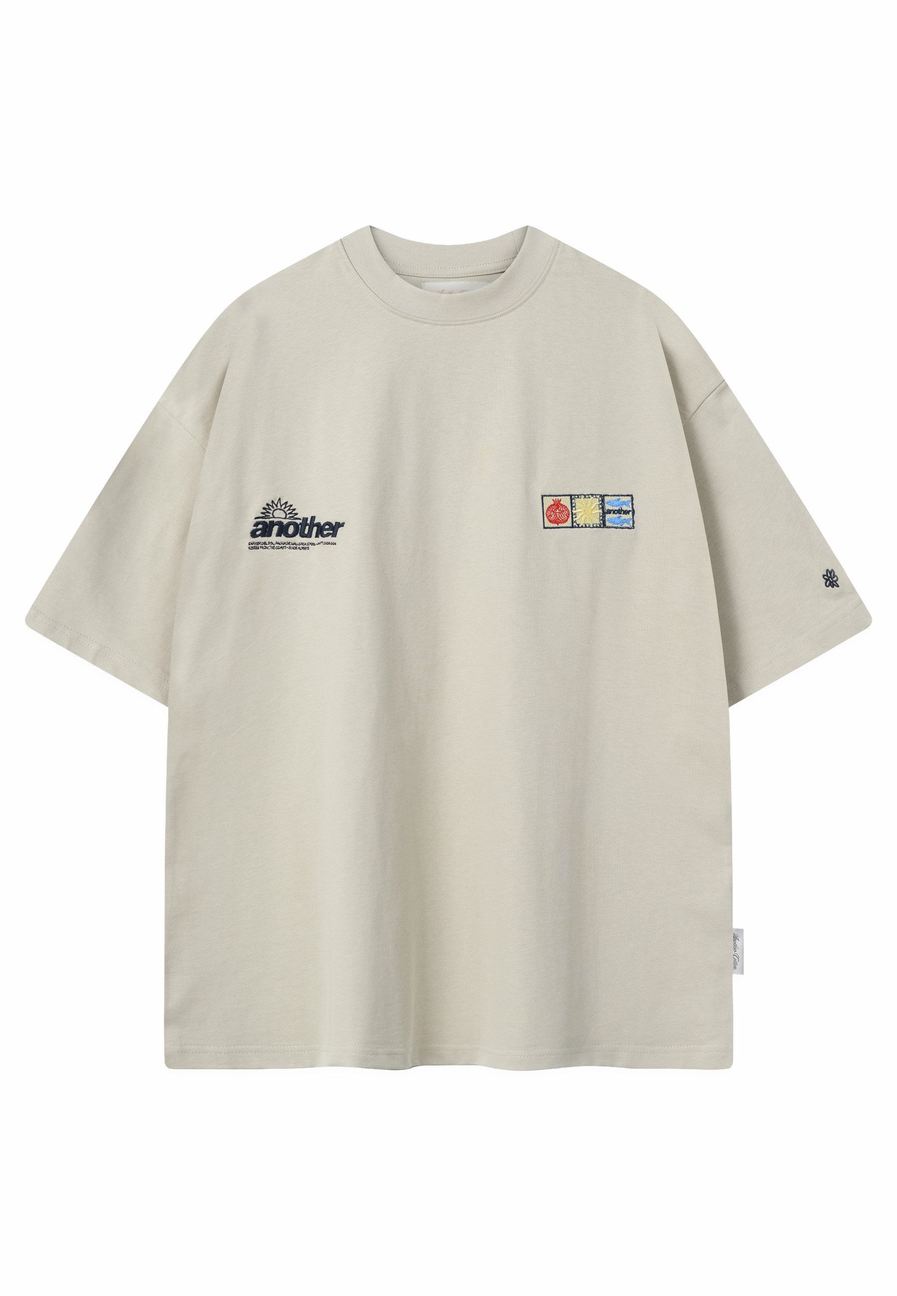 Another Cotton Lab T-Shirt Another Cotton Lab Coastal Afterhours T-Shirt (1-tlg)