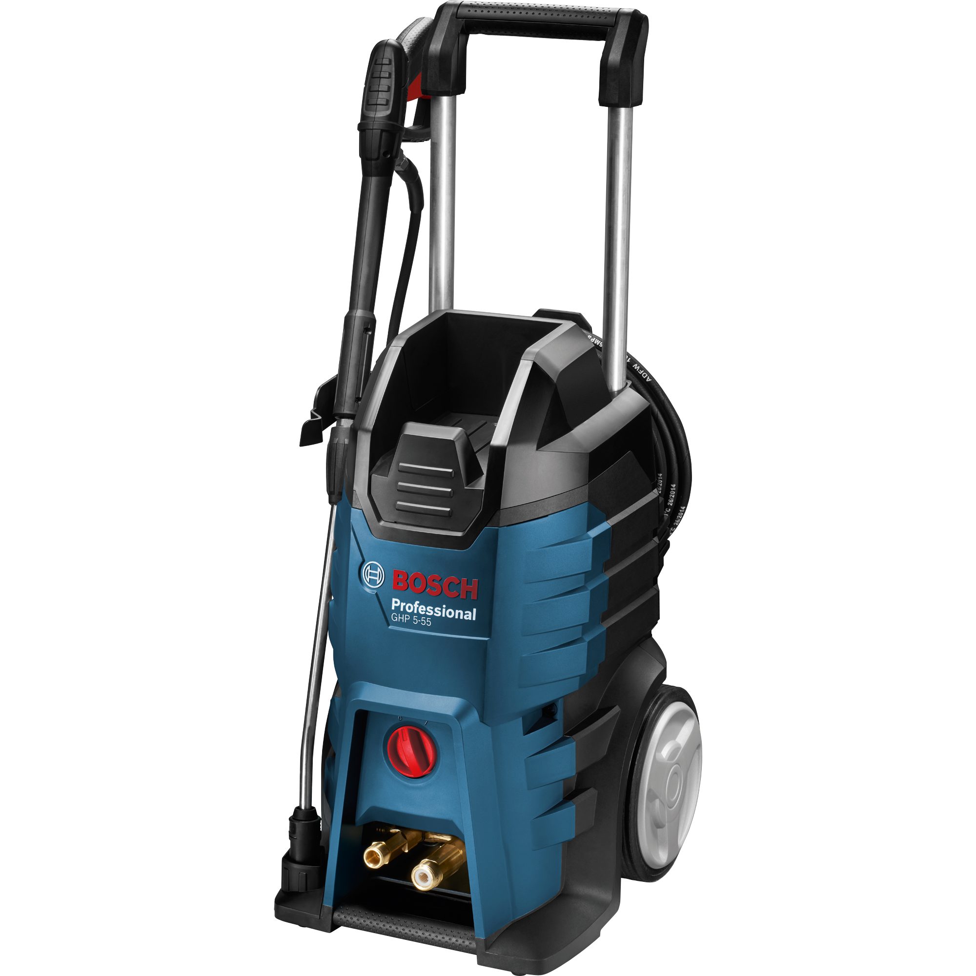 BOSCH Hochdruckreiniger Bosch Professional Hochdruckreiniger GHP 5-55 Professional, (2.200, 2.200 W, Fördermenge max: 500 l/h