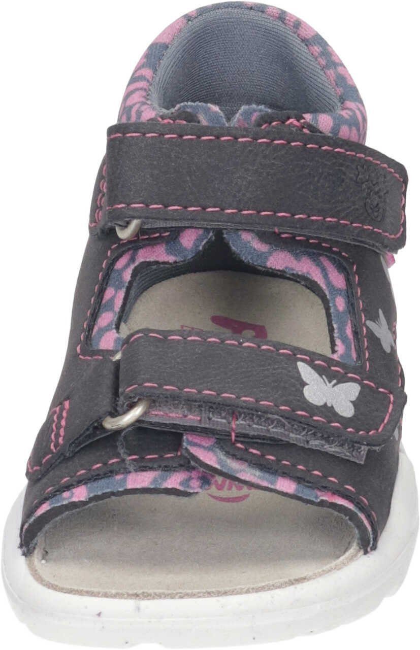 Pepino Sandaletten Outdoorsandale aus Textil grigio/grau/rosada (480)