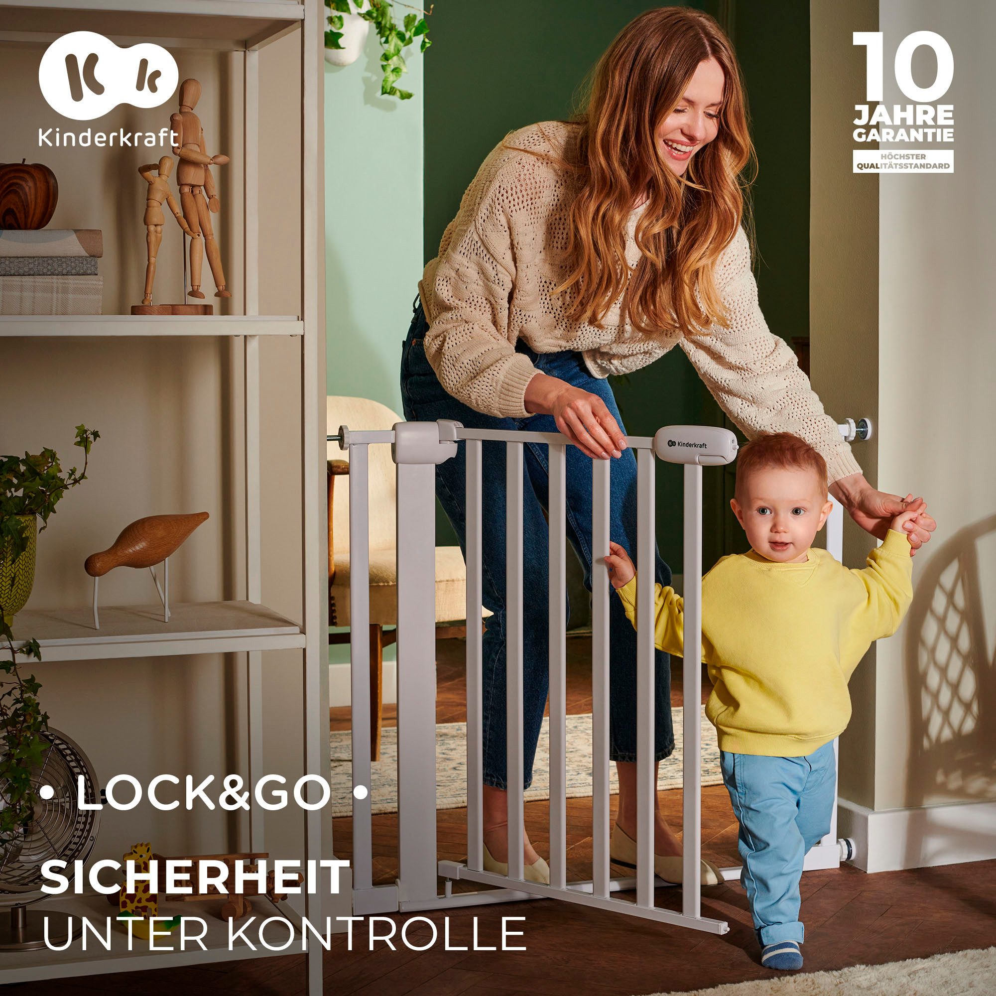 Kinderkraft Türschutzgitter LOCK & GO
