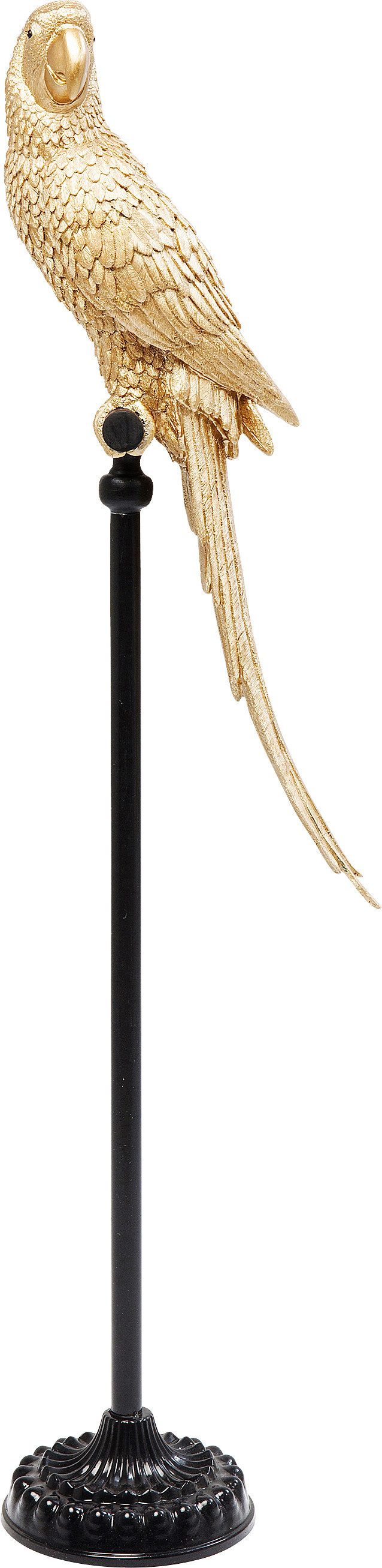 Kare Design Dekofigur Parrot Gold 116cm