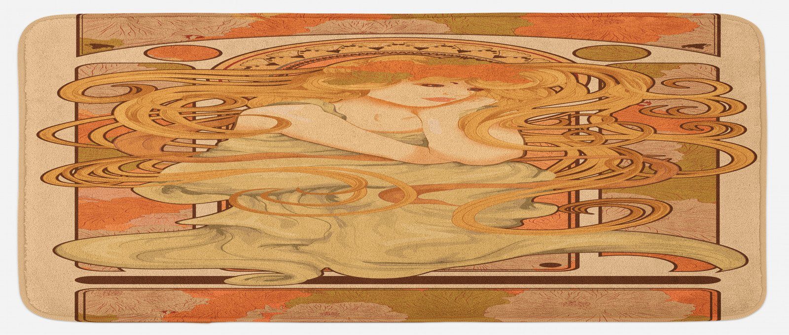 Küchenläufer »Plüsch Dekorative Küchenmatte mit rutschfester Rückseite