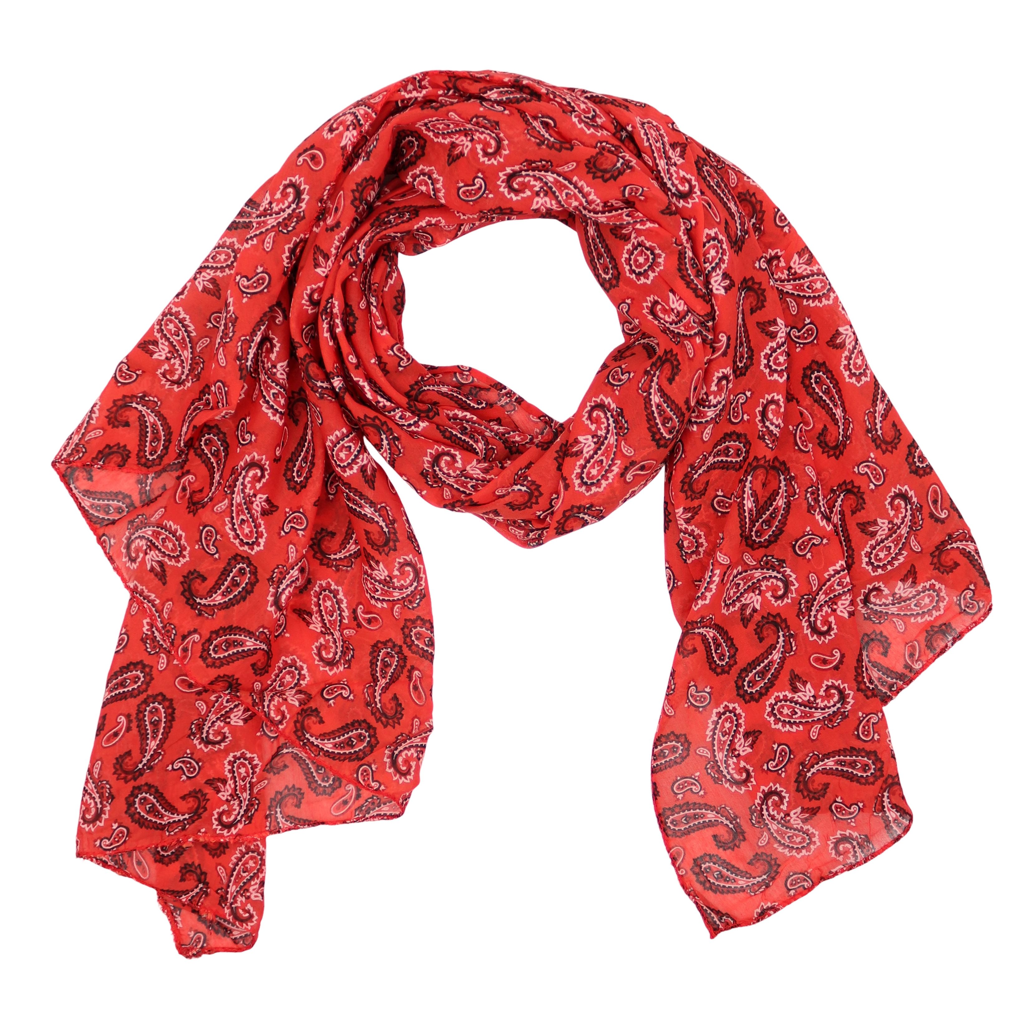 MIRROSI Modeschal Asymmetrischer Schal, Made in Italy 20% Seide 80% Baumwol günstig online kaufen