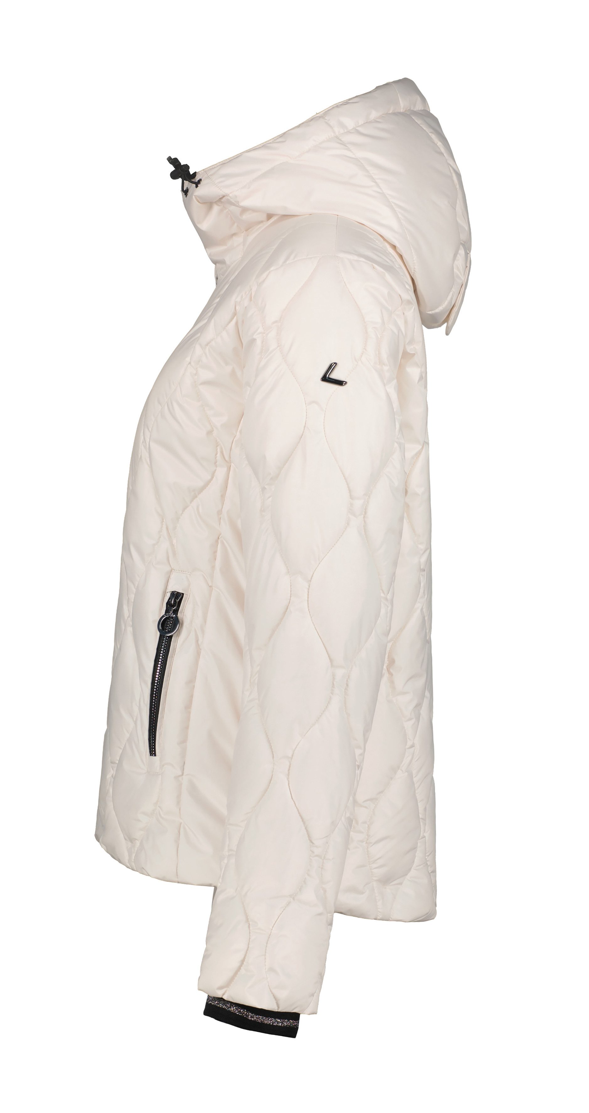 Luhta Skijacke D SKIJACKE HARIKKALA mit toller Rautensteppung, Windstopperbündchen, Kapuze mit Kordelzug