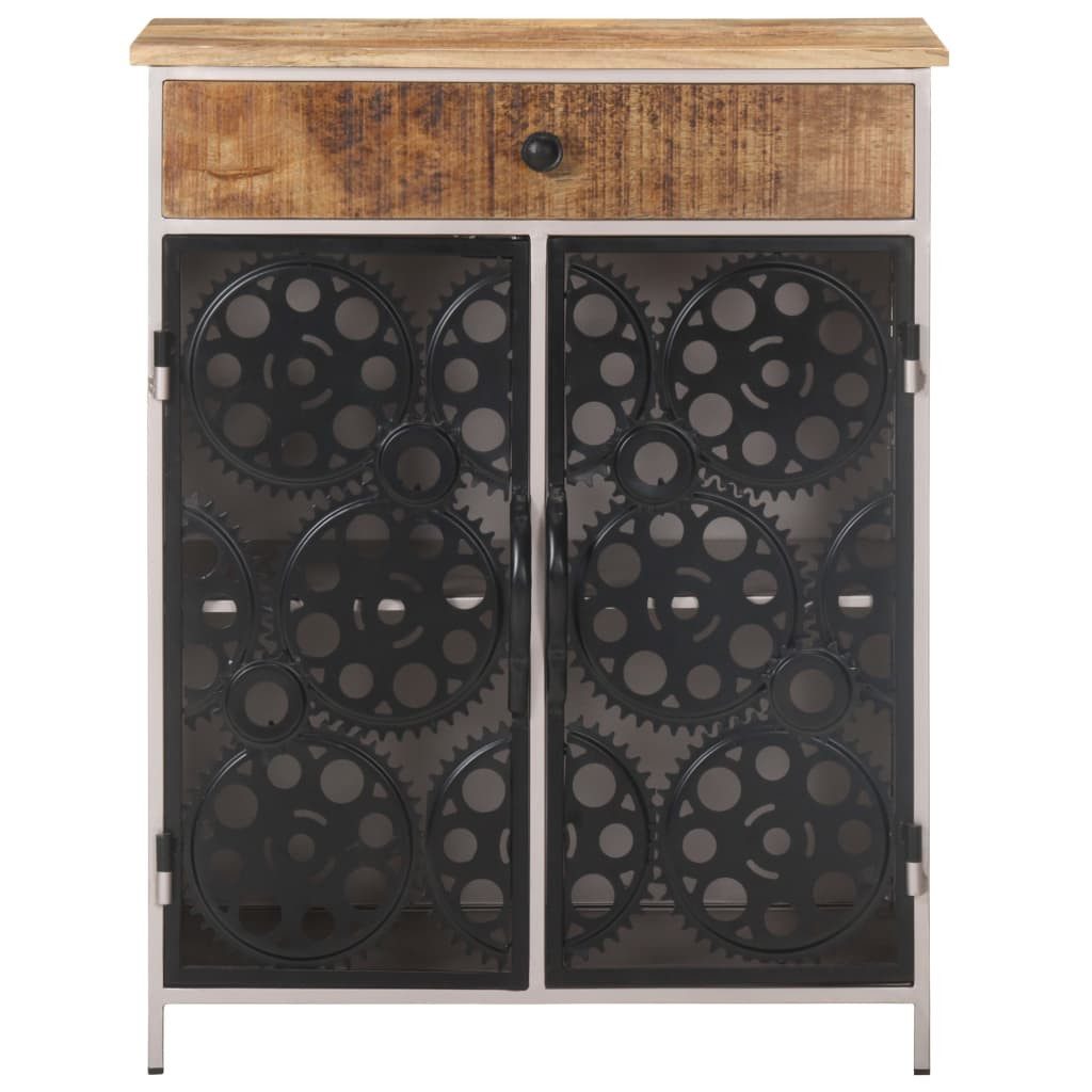 vidaXL Sideboard Sideboard 60x35x75 cm Raues holz & Eisen (1 St)