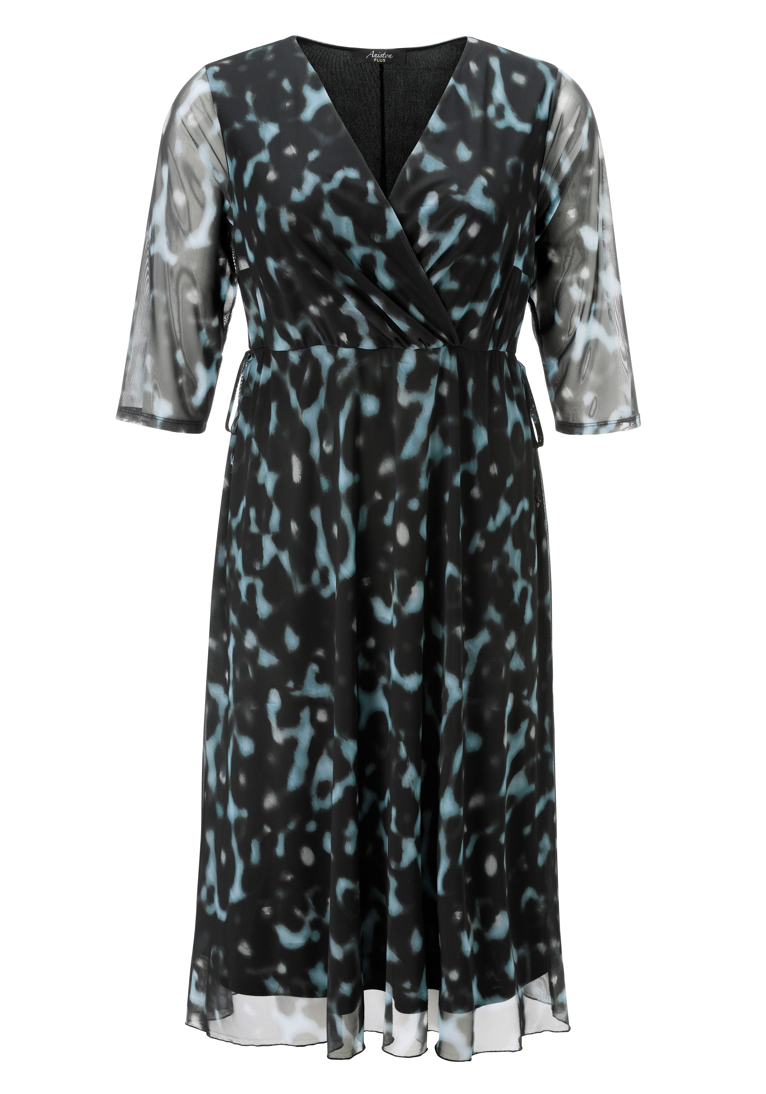 Aniston PLUS Meshkleid in Wickeloptik - NEUE KOLLEKTION – Bild 5 von 5