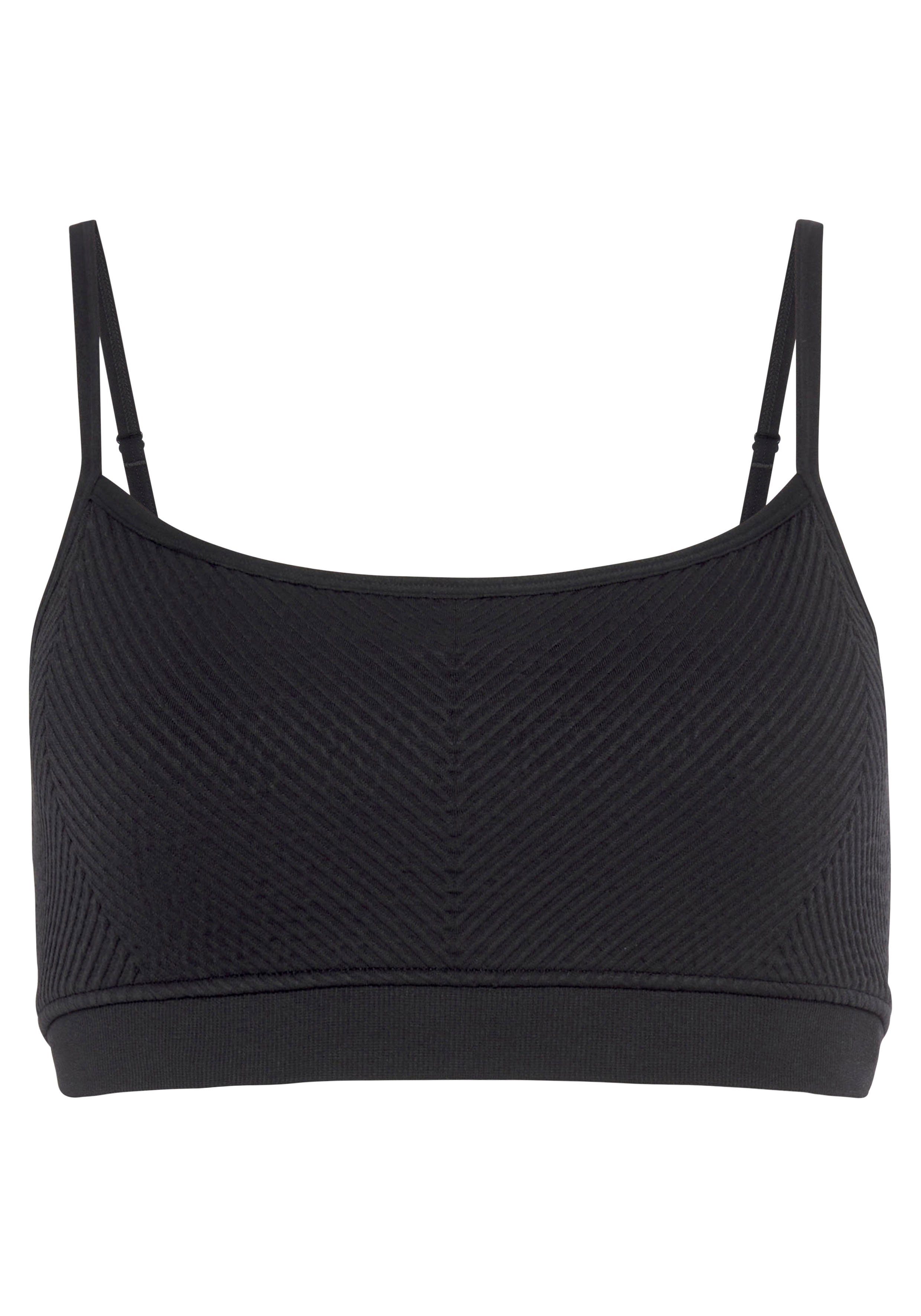 Direkt geführter Laden Calvin Klein Support WO Medium Tragegefühl Sport weiches - Bustier Seamless