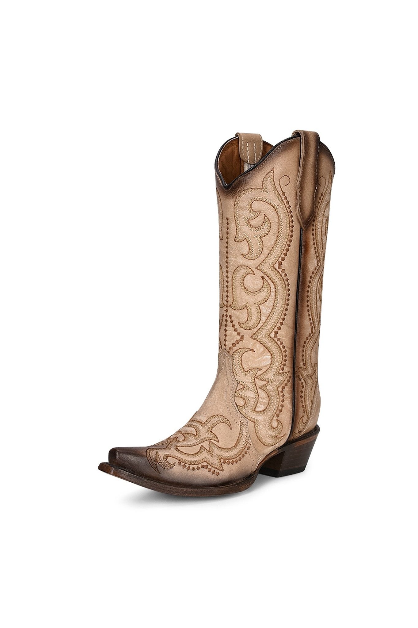 Corral Boots L5870 Braun Cowboystiefel Rahmengenähte Damen Westernstiefel