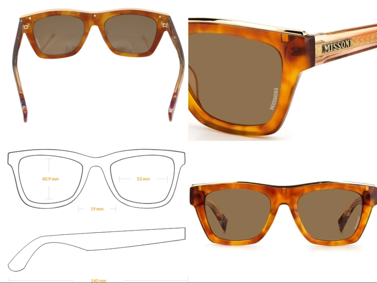 Missoni-Sunglasses-MIS0067-1NR-Brown Missoni Sonnenbrille