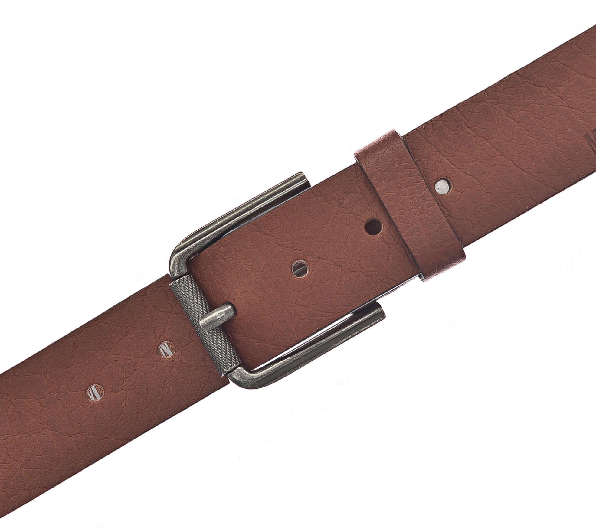 Lederarmband Ledergürtel mit cognac MUSTANG