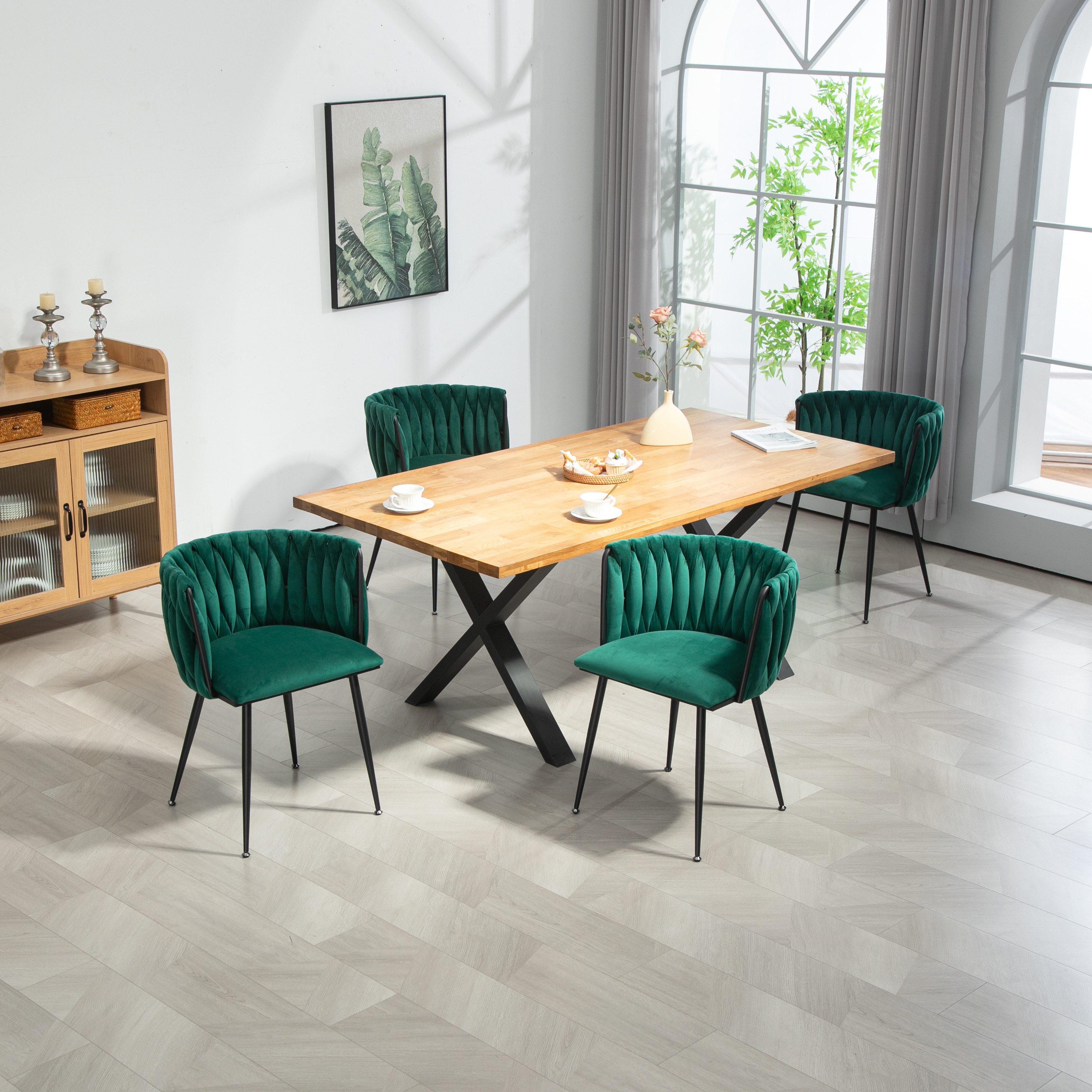 KLAM HOME Stuhl Polsterstuhl Wohnzimmerstuhl Modernes günstig online kaufen