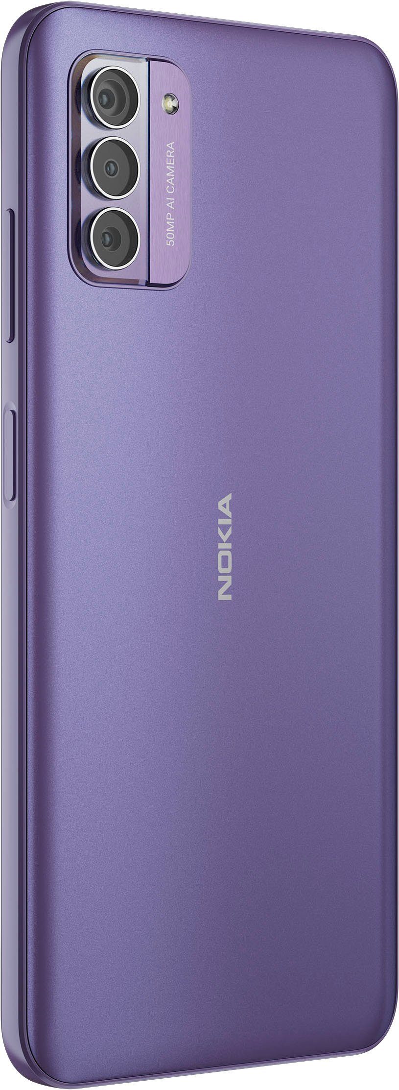 (16,9 Kamera) 128 GB Zoll, G42 Smartphone purple cm/6,65 Nokia 50 Speicherplatz, MP