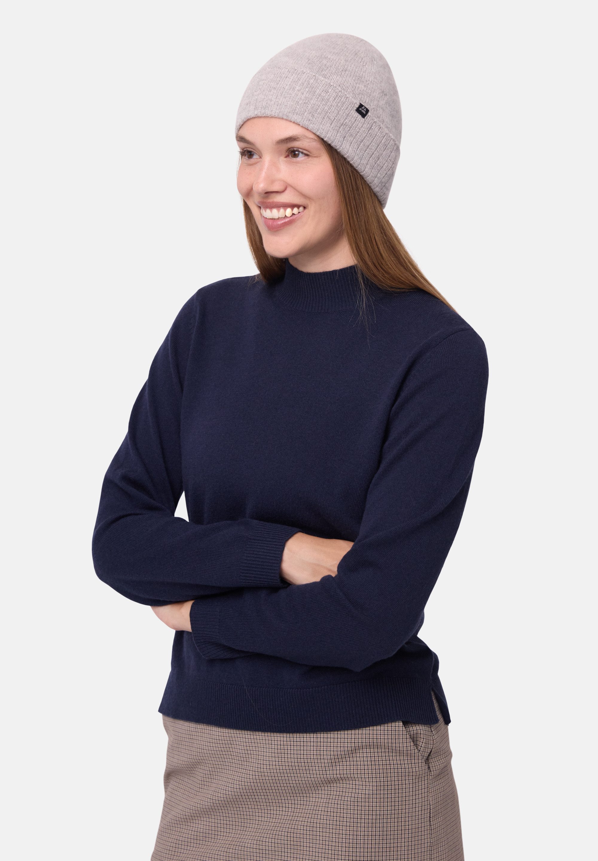 DANISH ENDURANCE Beanie Cashmere Unisex, hochwertige 100% Kaschmir Mütze, ultra weich & leicht