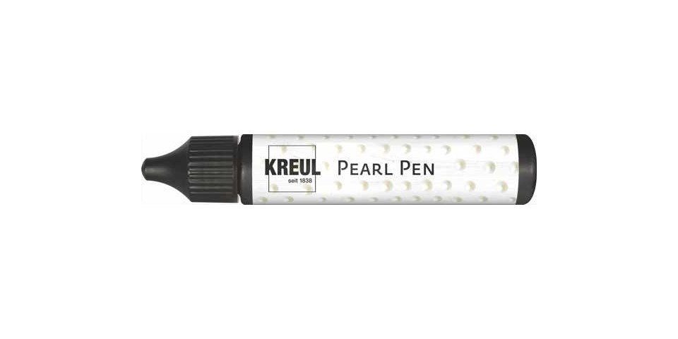 Kreul Bastelfarbe Kreul Pearl Pen schwarz 29 ml