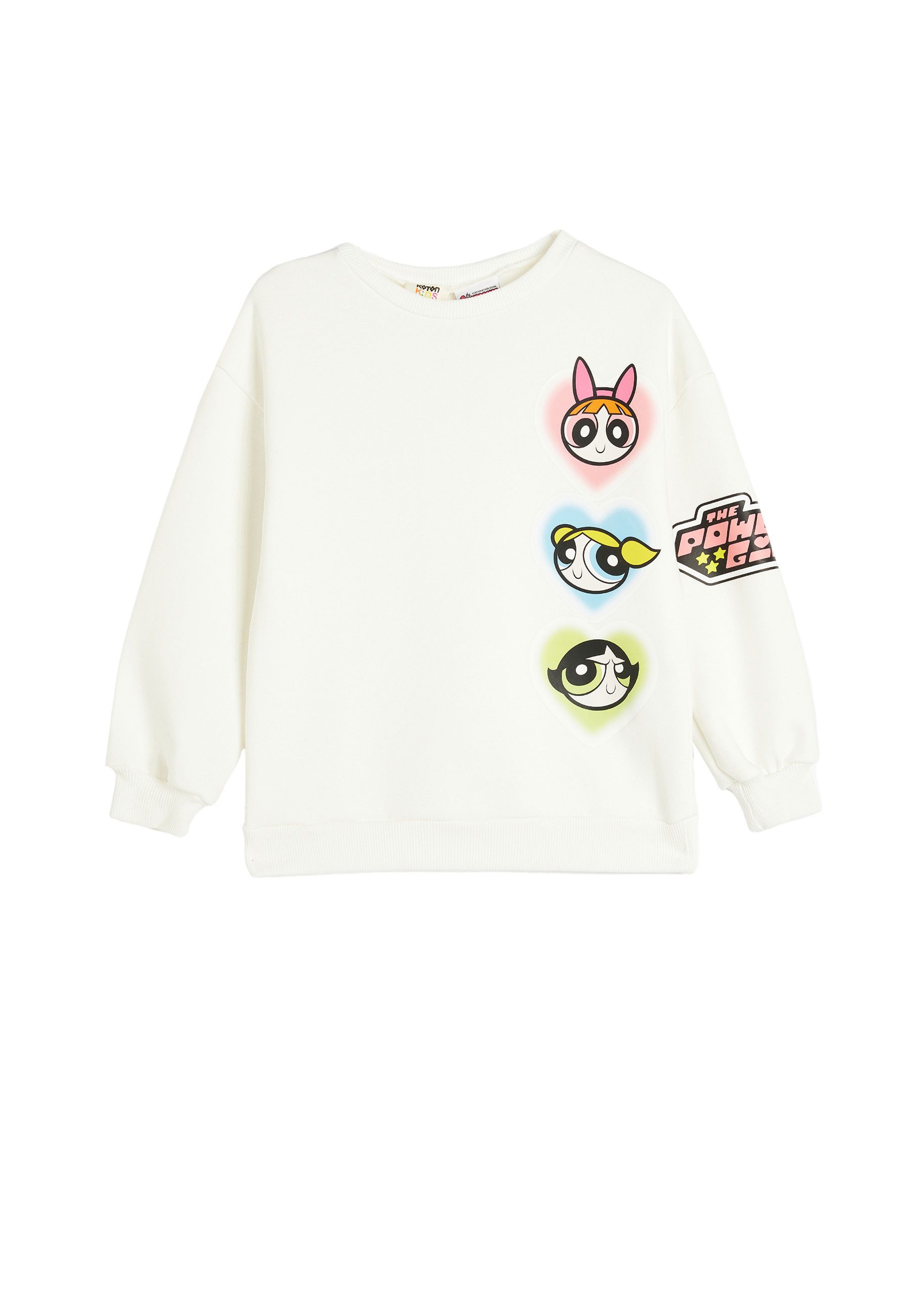 Koton Sweatshirt Rundhalsausschnitt Regular