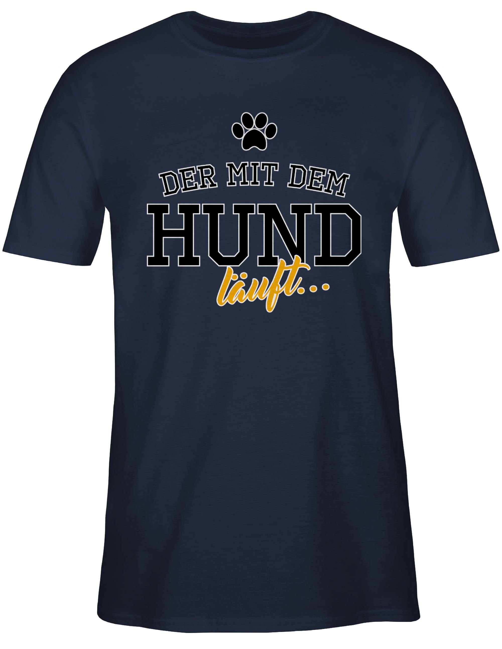 T-Shirt Der mit dem Hund läuft