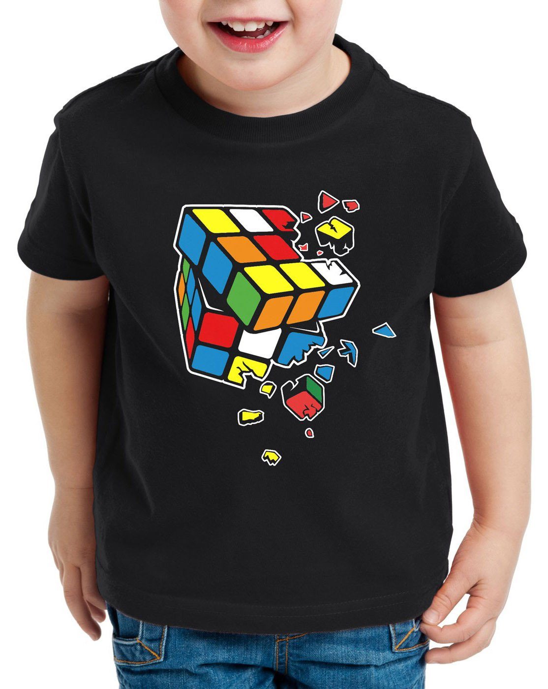 style3 Print-Shirt Kinder T-Shirt Explodierender Zauberwürfel sheldon  online kaufen | OTTO