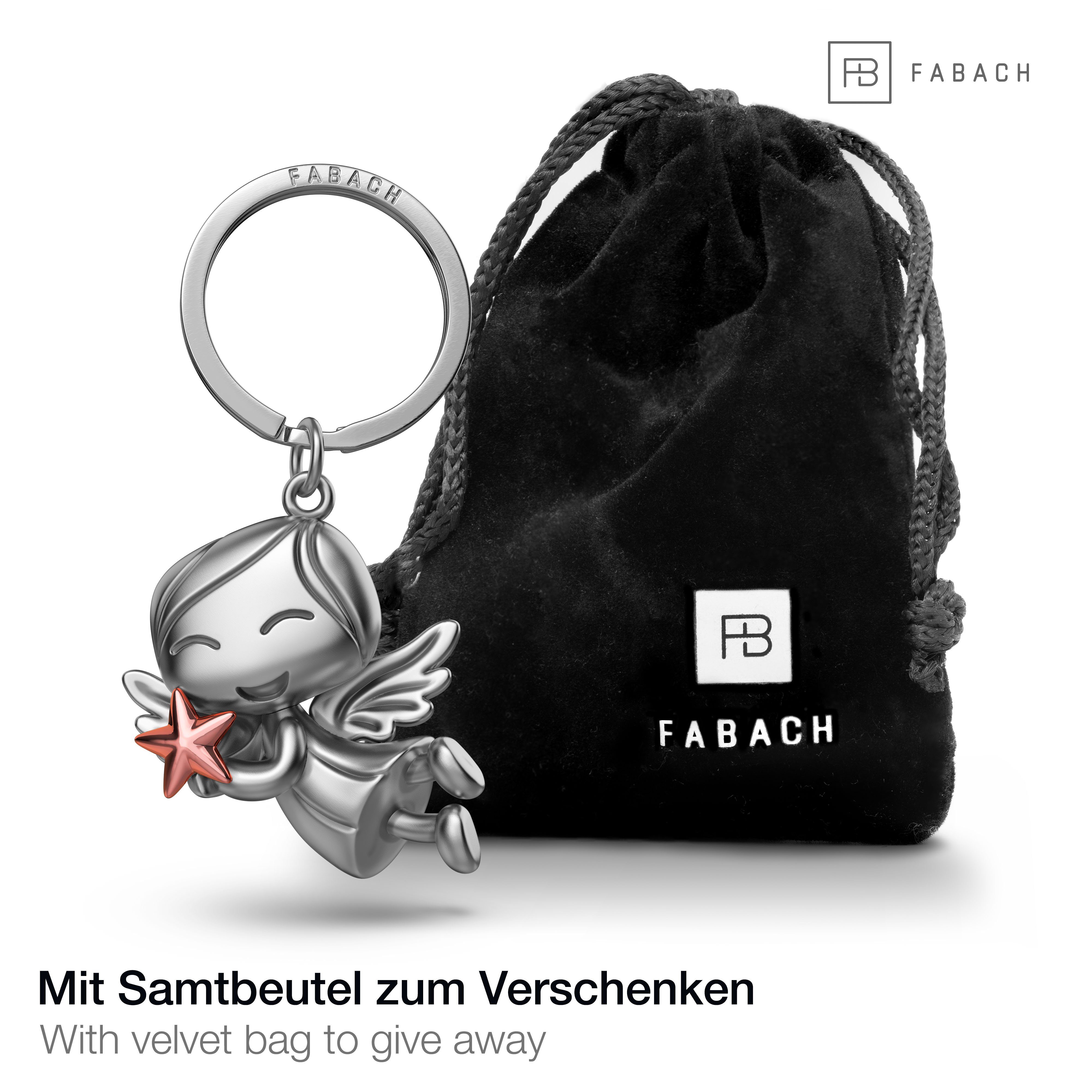 FABACH Schlüsselanhänger Schutzengel "Lucky" - Engel günstig online kaufen