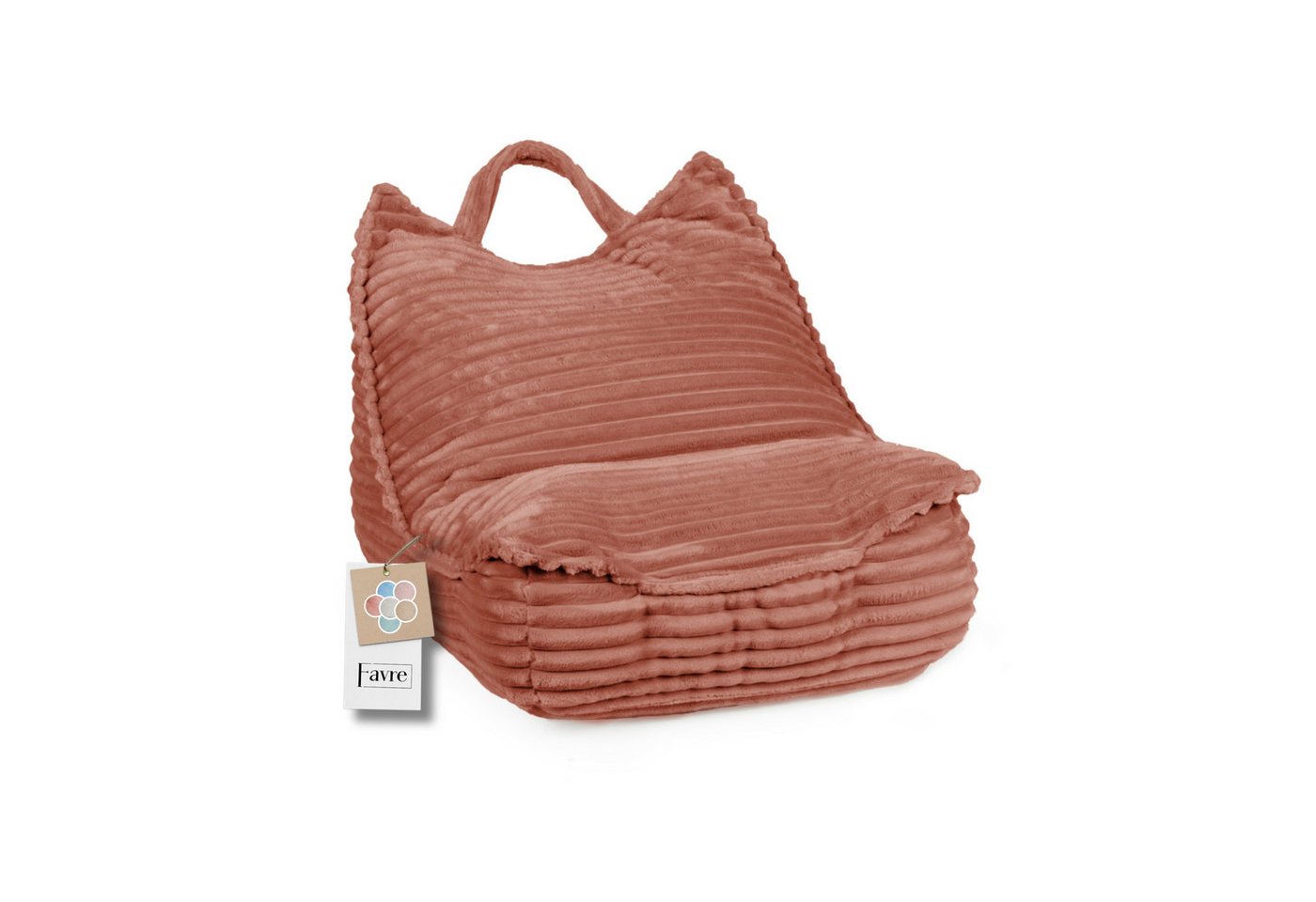 FAVRE Sitzsack Sitzsack Kinder mit Griff GARFIELD