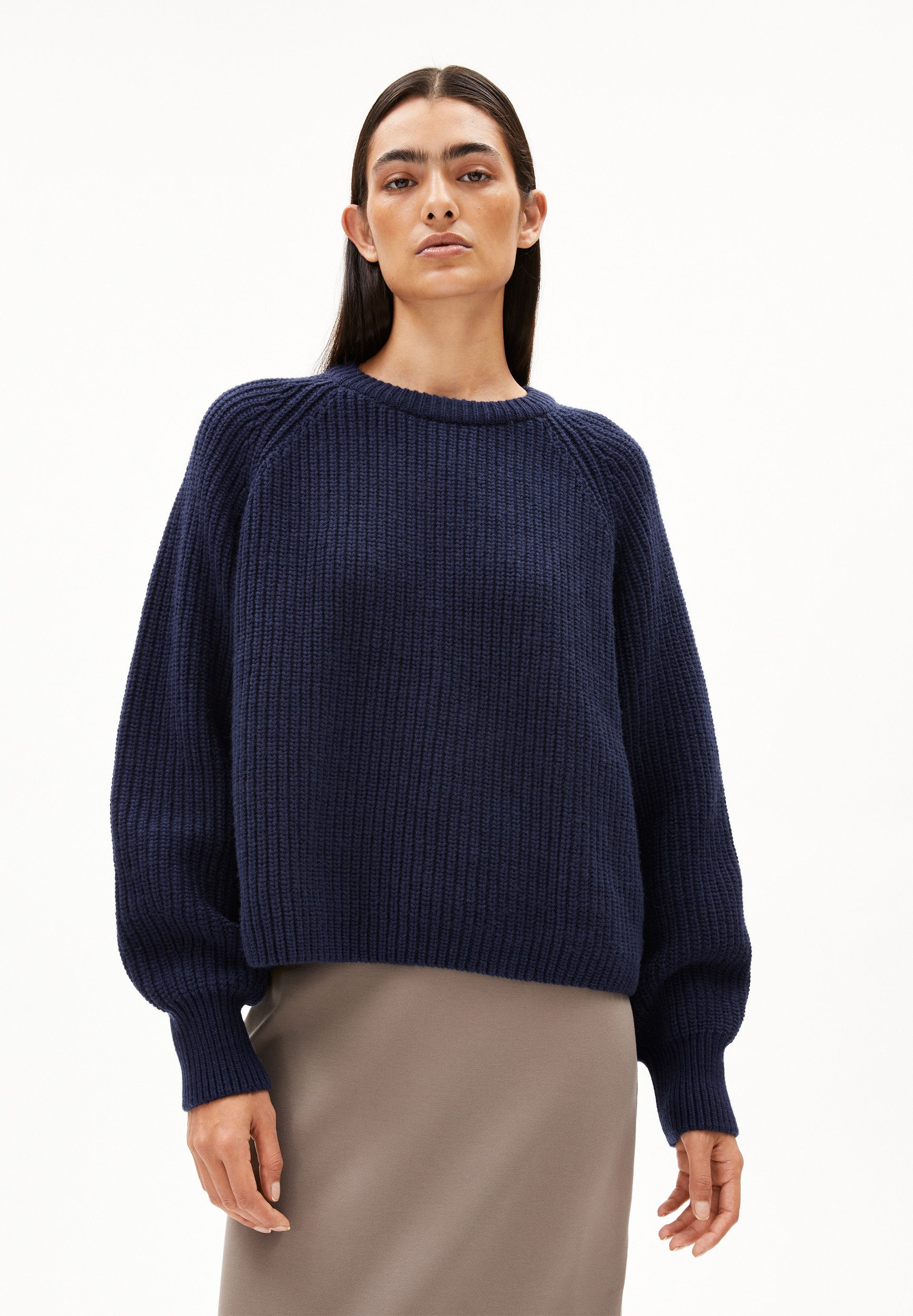 Armedangels Strickpullover KAAGI Pullover aus Bio-Woll günstig online kaufen