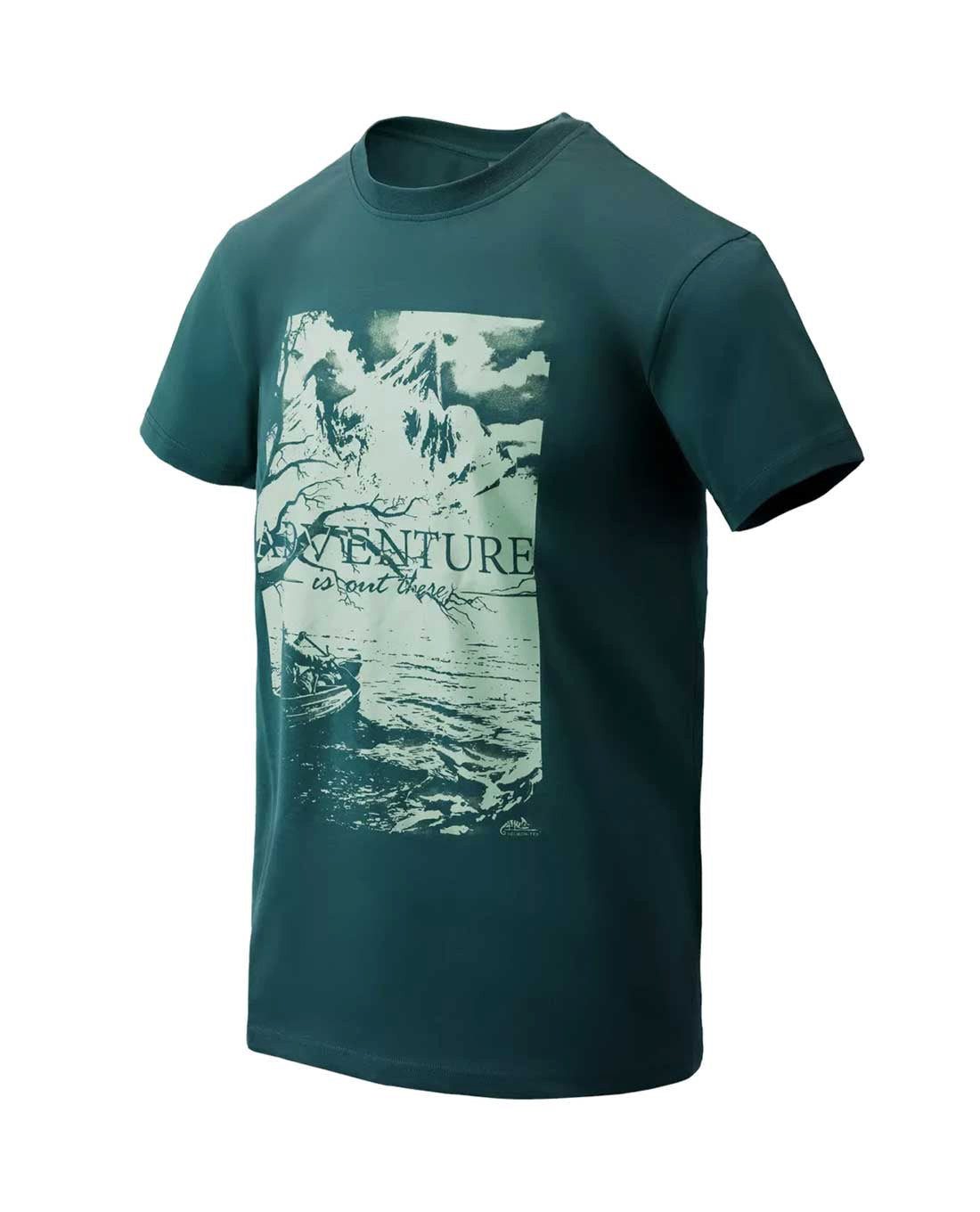 Helikon-Tex T-Shirt T-Shirt (Adventure Is Out There) - Dark Azure