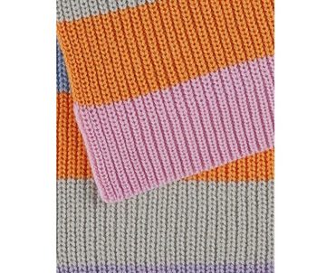 Codello Strickschal Codello Schal in weicher Wollmischung aus gestreiftem Rippenstrick, Farbenfrohes Streifenmuster