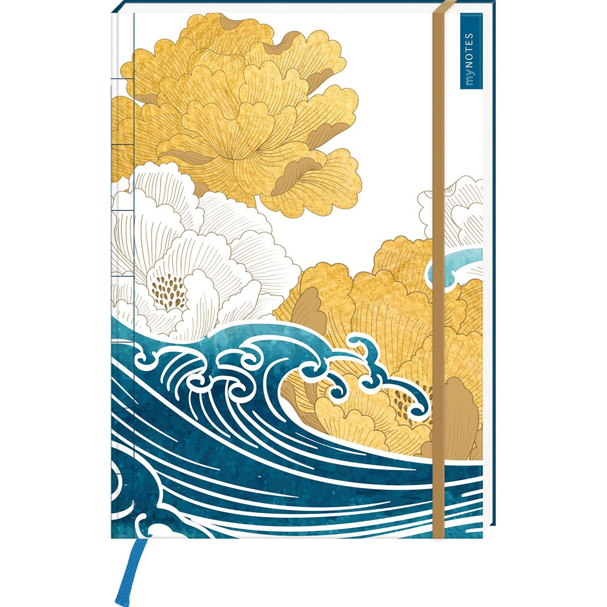 Ars Edition Notizbuch myNOTES Papeterie: Notizbuch A4 Japan: Maxi-Blankbook DIN A4, gepun