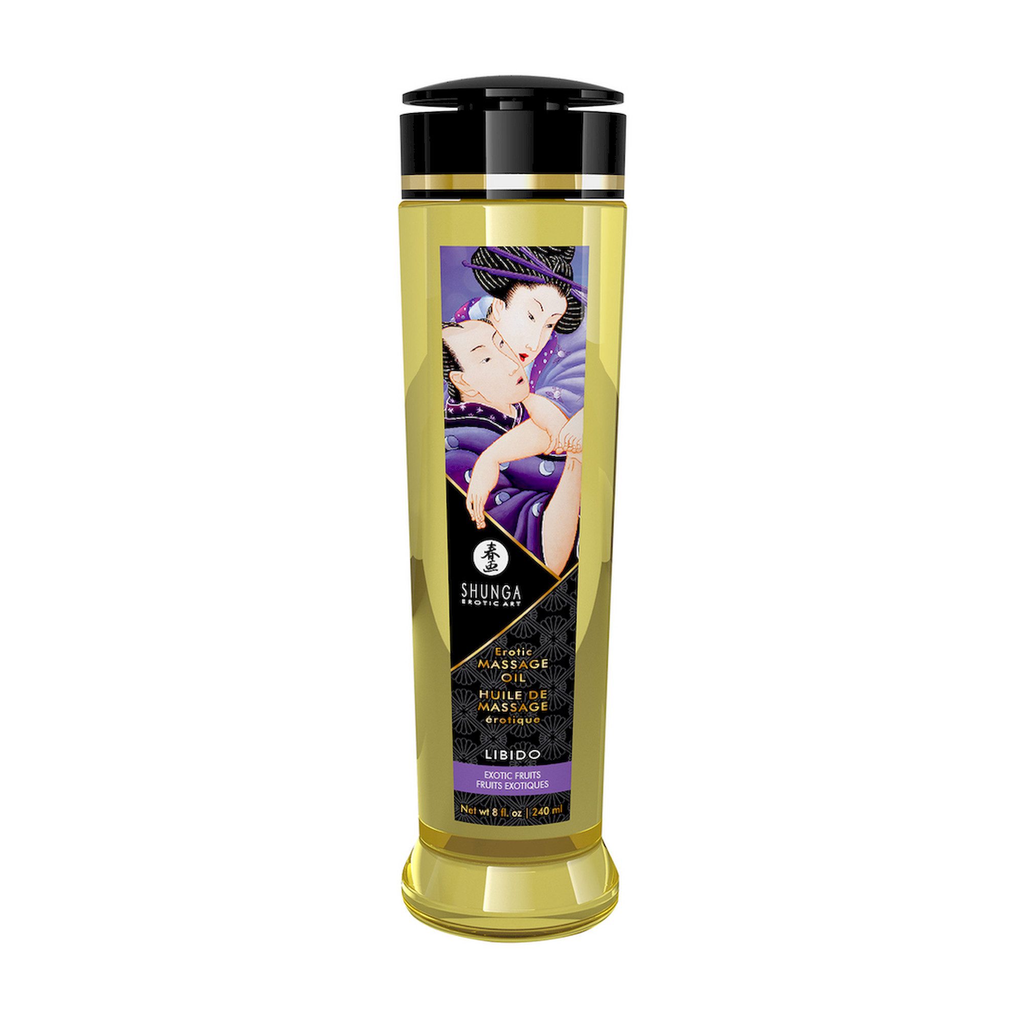 SHUNGA Gleit- und Massagegel Shunga - Erotisches Massageöl - Exotische Früchte - 8 fl oz / 240 ml