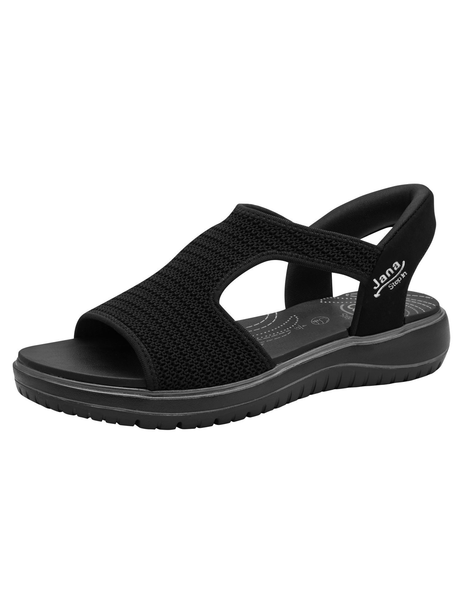 Jana Coshy STEP IN Frauen kein Absatz 8-28775-46 Plateausandaletten