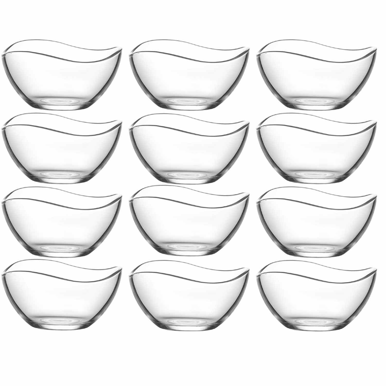 LAV Schale Glasschalen Set Vira tlg.Schalen, ml Glas, (12-tlg), Dessertschale bruchfest, 12 Spülmaschinengeeignet 310