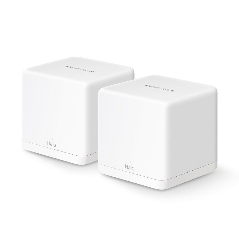 Mercusys Halo H1500X AX1500 Whole Home Mesh-System Wi-Fi 6 2er Pack WLAN-Router