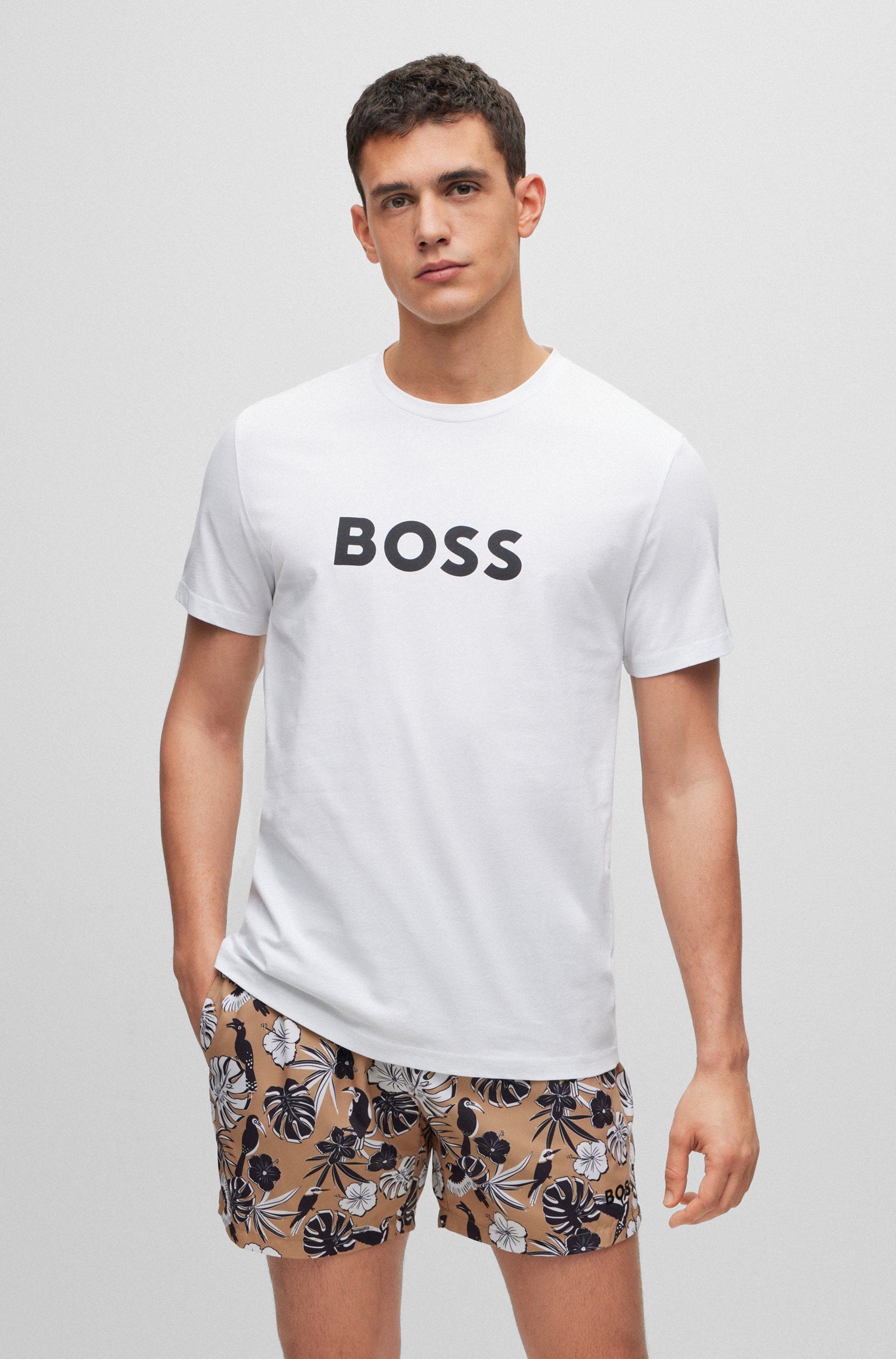 BOSS T-Shirt mit UV Schutz (SPF 50)