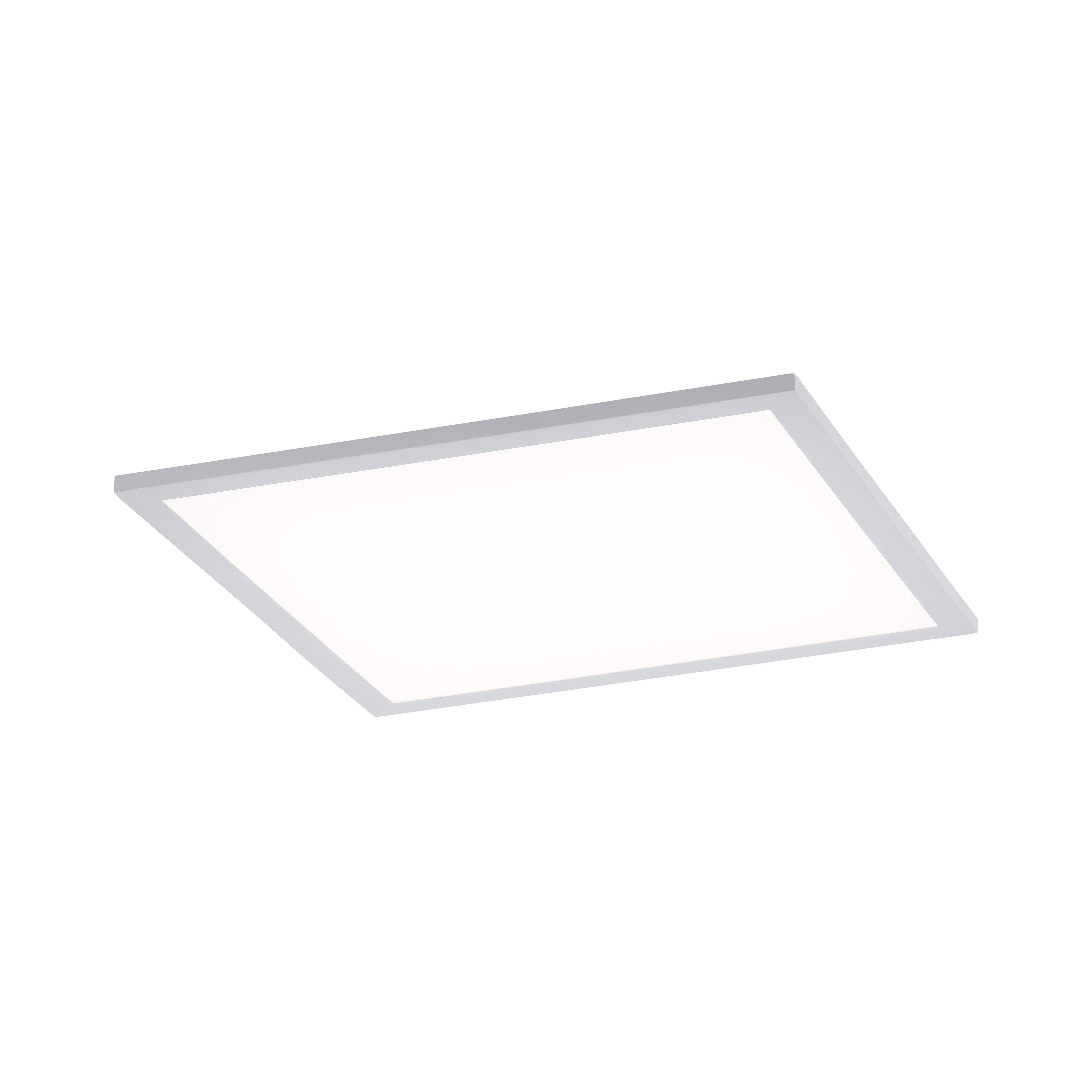 Leuchten Direkt Deckenleuchte Ls-FLAT, fähig kaltweiß, integriert, Fernbedienung, fest warmweiß Infrarot - RGB+tunable inkl., Smarthome LED white