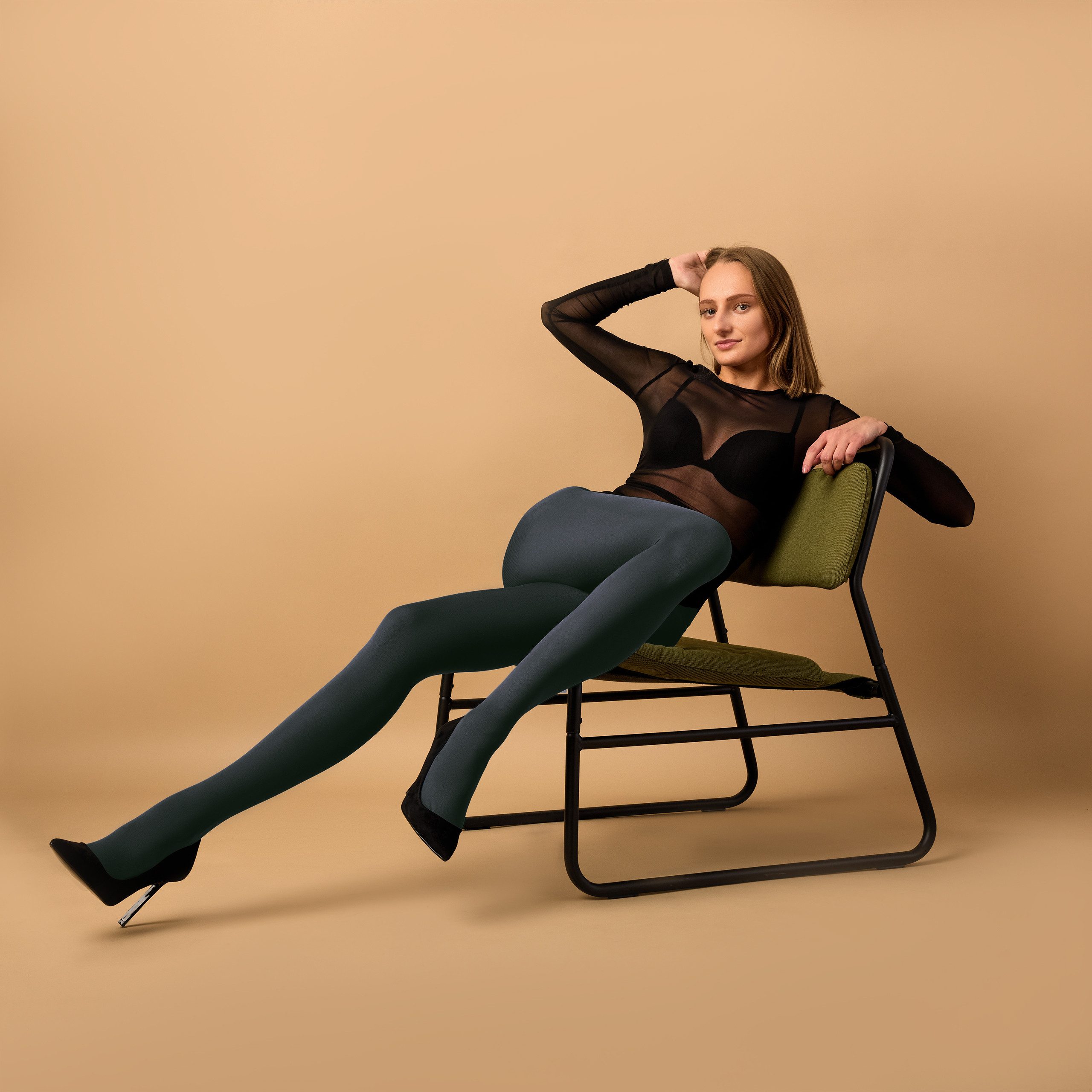 Merry Style Strumpfhose Blickdichte Damen Strumpfhose Microfaser 70 DEN 70 DEN (1 St) – Bild 5 von 5