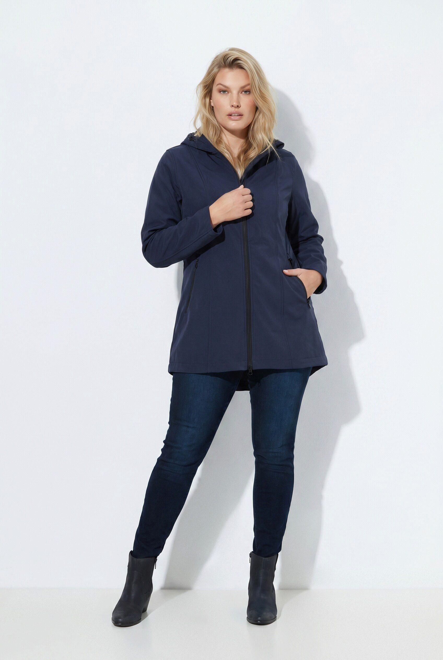 Ulla Popken Softshelljacke HYPRAR Softshelljacke wasserabweisend winddicht