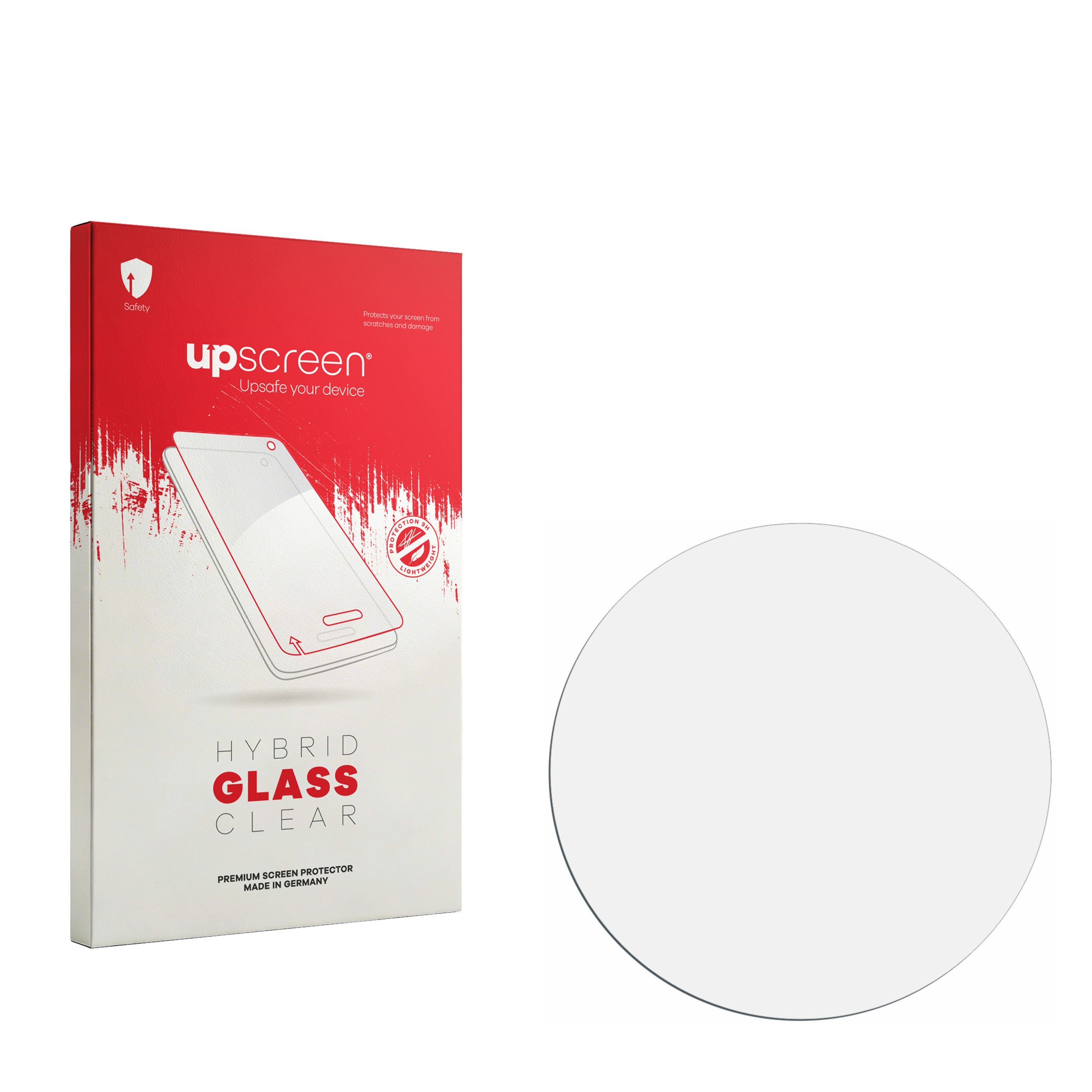 upscreen Displayschutzglas Folie für Huawei Watch Ultimate Design Spring Edition, Schutzfolie Glas Panzer Display Schutz klar