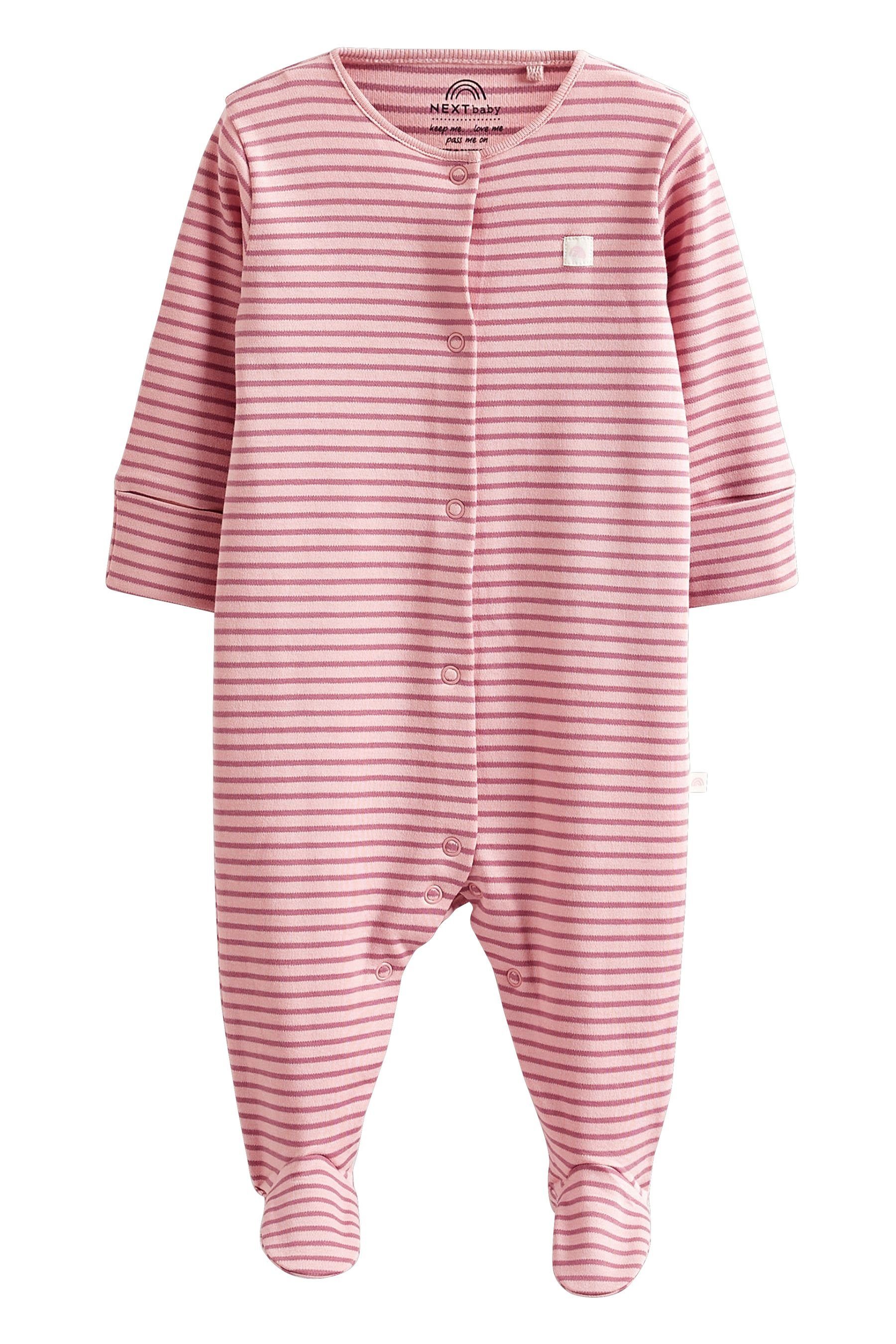 Next Schlafoverall Babyschlafanzüge mit Print 5er-Pack im (5-tlg)