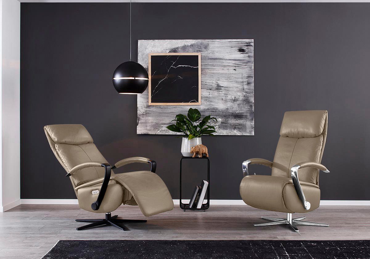 W.SCHILLIG Relaxsessel rumbaa, wahlweise mit Doppelmotor, in Größen S, M & L, mit 5-Sternfuß