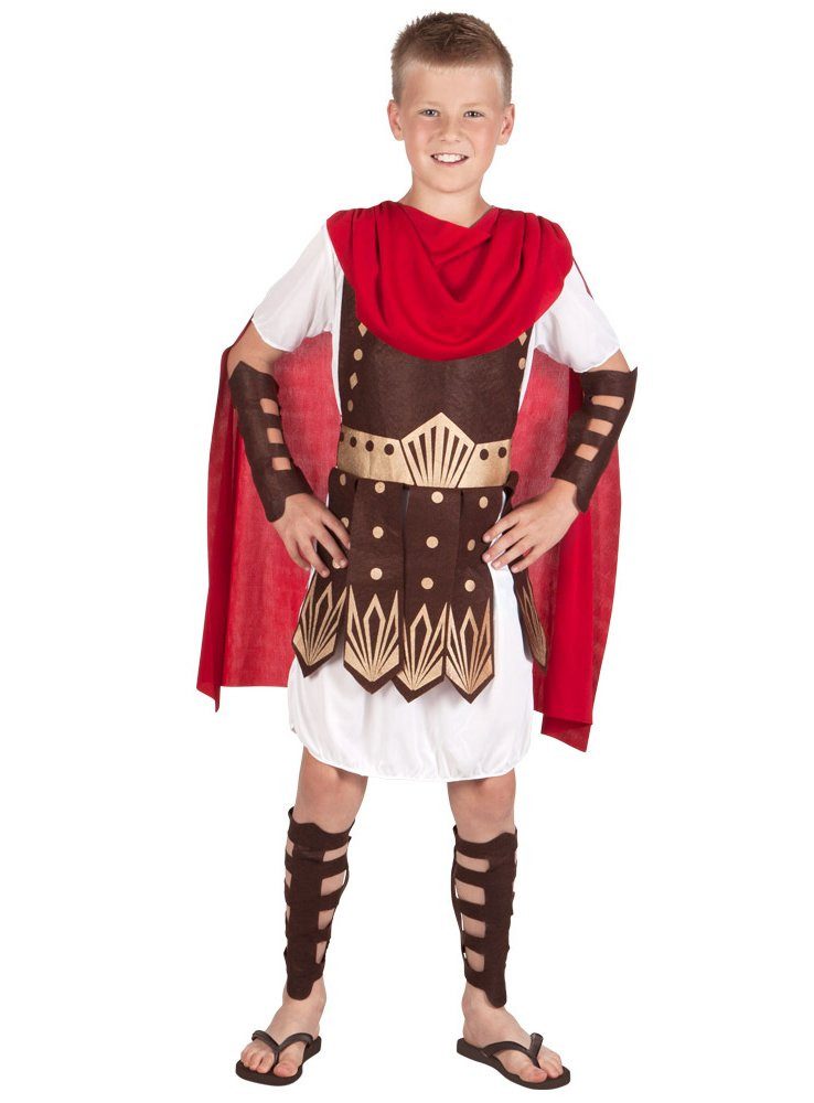 Boland Kostüm Römischer Gladiator Kinderkostüm Fasching Karneval, Ein römischer Held mit allem drum und dran