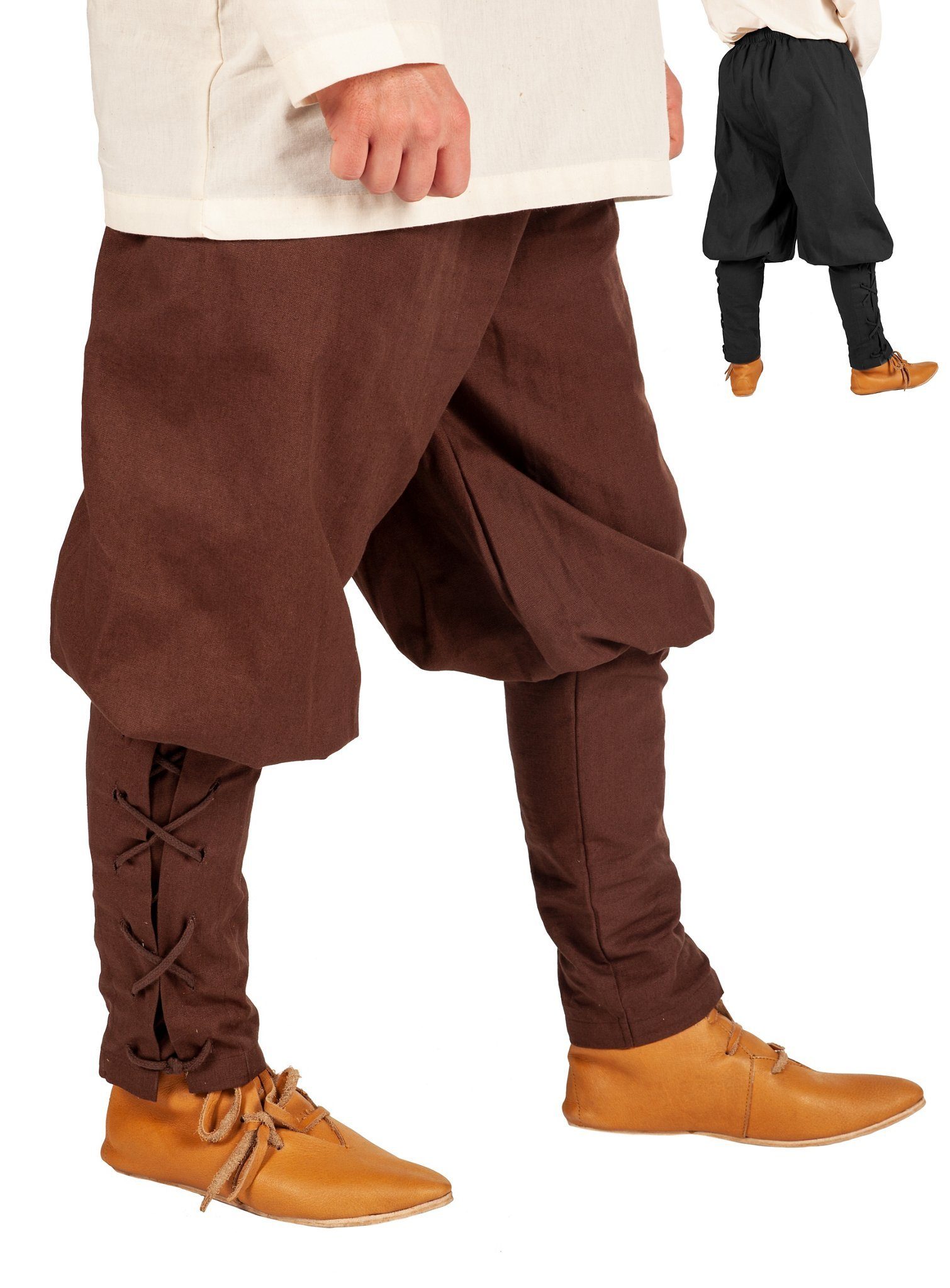 Metamorph Kostüm Mittelalter Pluderhose - LARP Wikinger Hose Herren, Unsere Wikinger Pluderhose Igor ist unschlagbar bequem und eines Wikin
