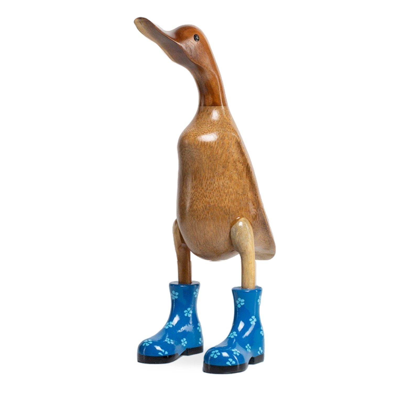 Rikmani Dekofigur Holzfigur Ente Stiefel - günstig online kaufen