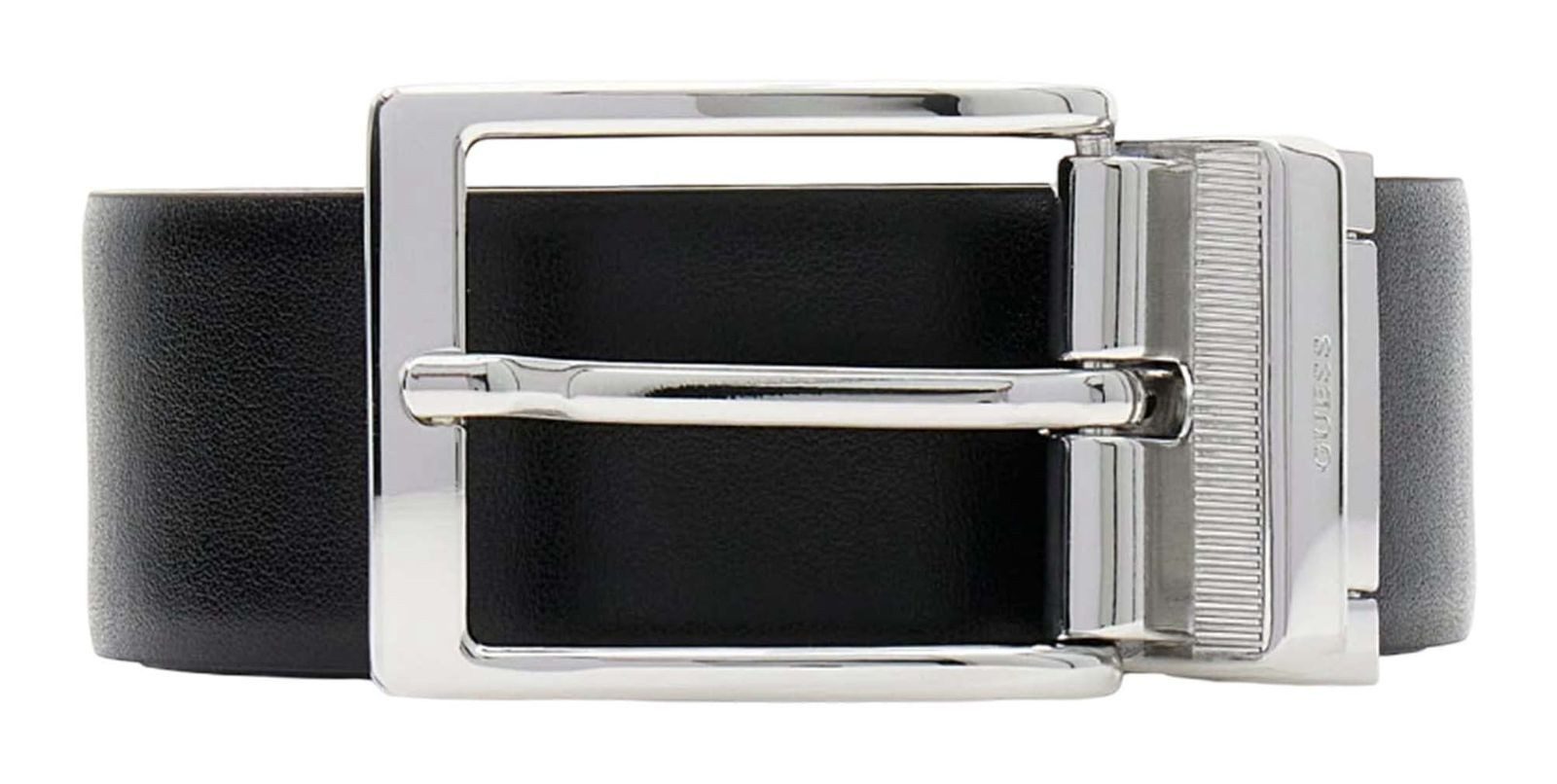 Guess Synthetikgürtel Adjustable & Reversible Belt H35 aus echtem Leder