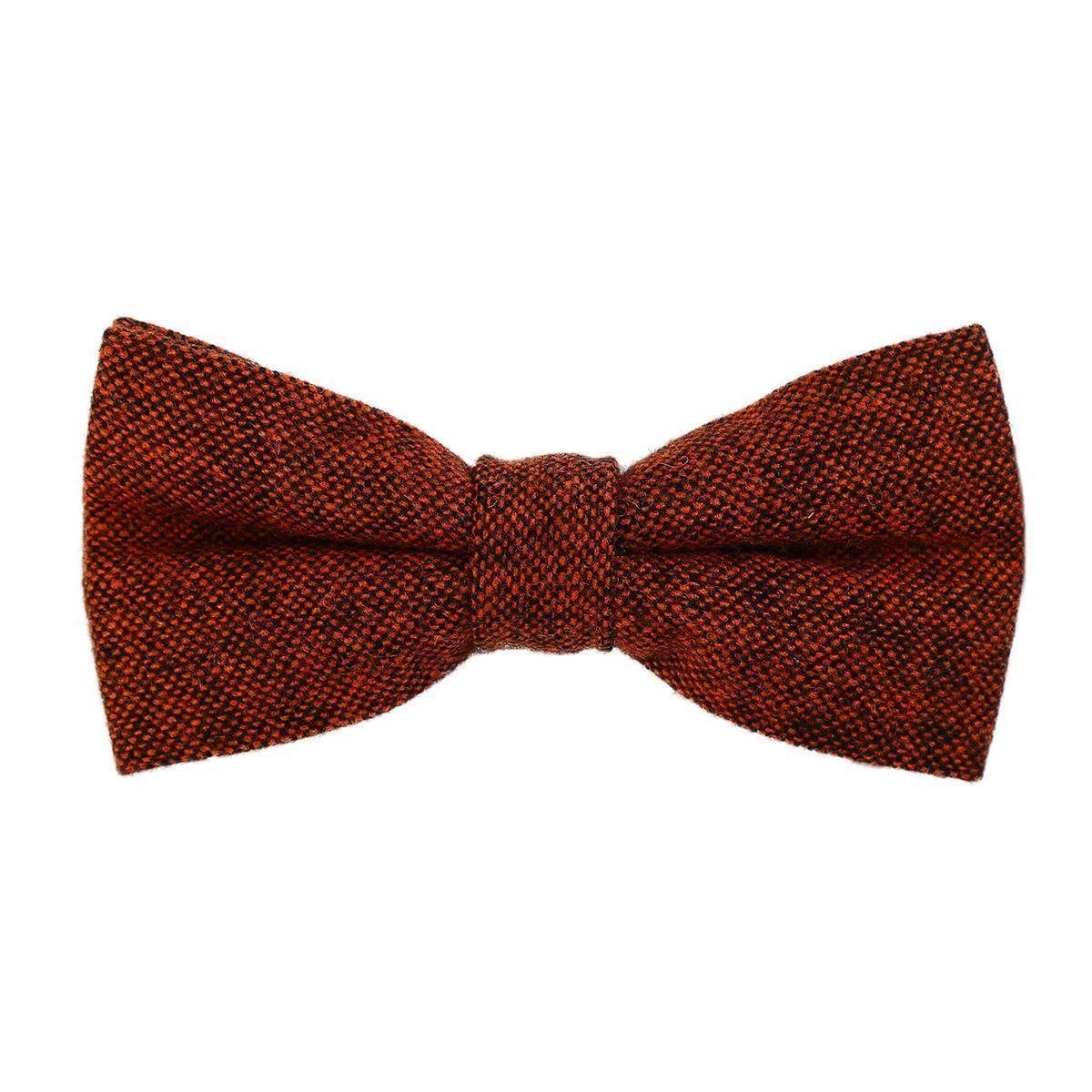 DonDon Fliege DonDon Herren Fliege 12 x 6 cm Baumwolle (Packung, 1-St., 1x Herrenfliege) bereits gebunden, verstellbar, Tweedlook