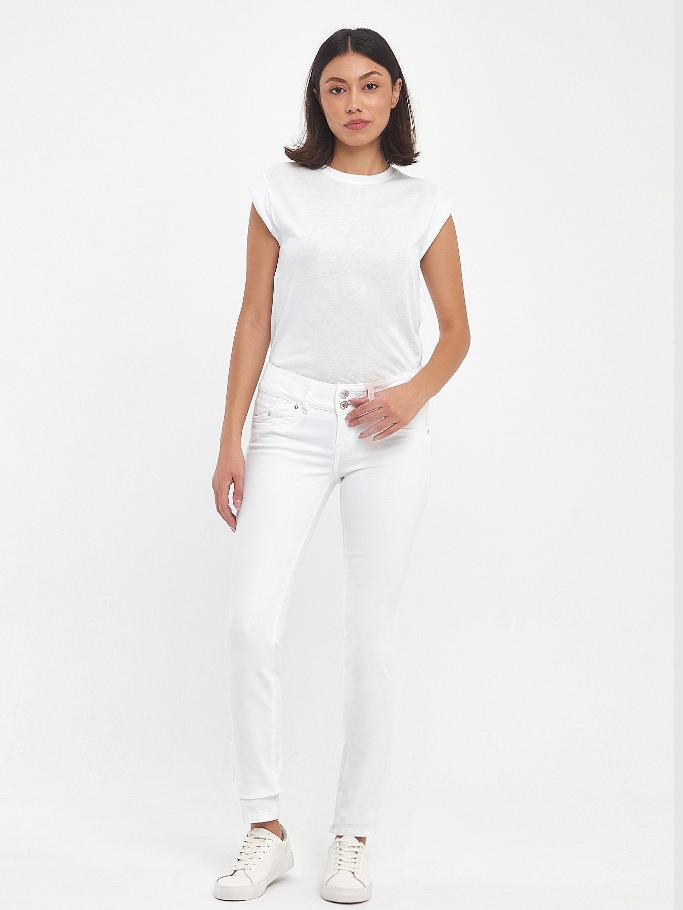 LTB Slim-fit-Jeans LTB Molly White Jeans