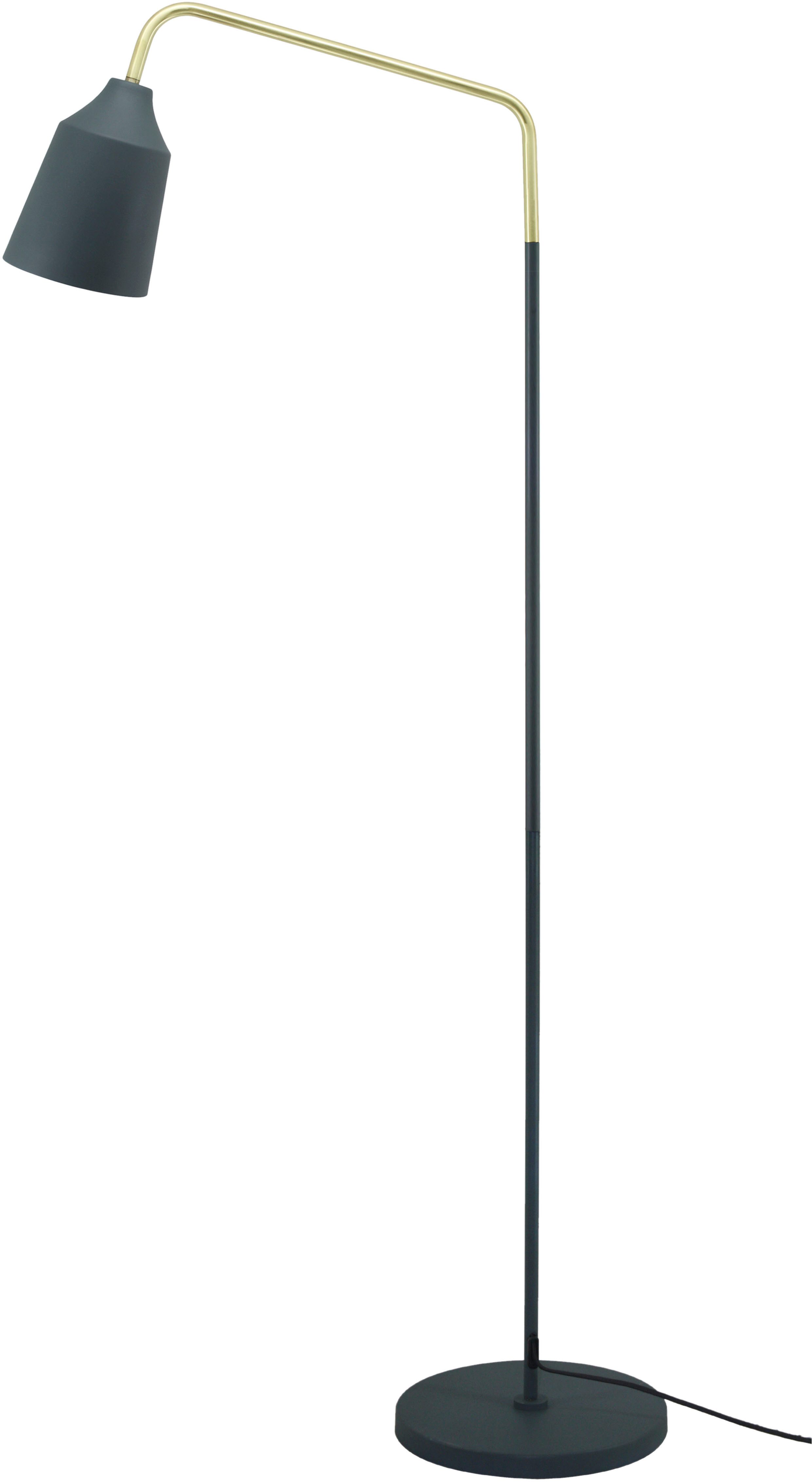 Kayoom Stehlampe Capree in Blau, ohne Leuchtmittel, LxBxH: 73 x 30 x 160 cm, ohne Leuchtmittel