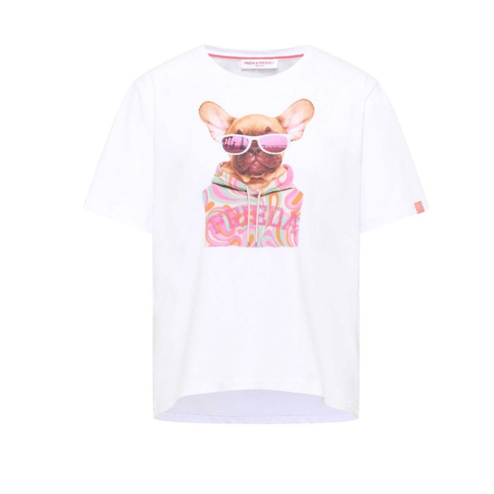 Frieda & Freddies NY Print-Shirt French Bulldog-Grafikdruck günstig online kaufen